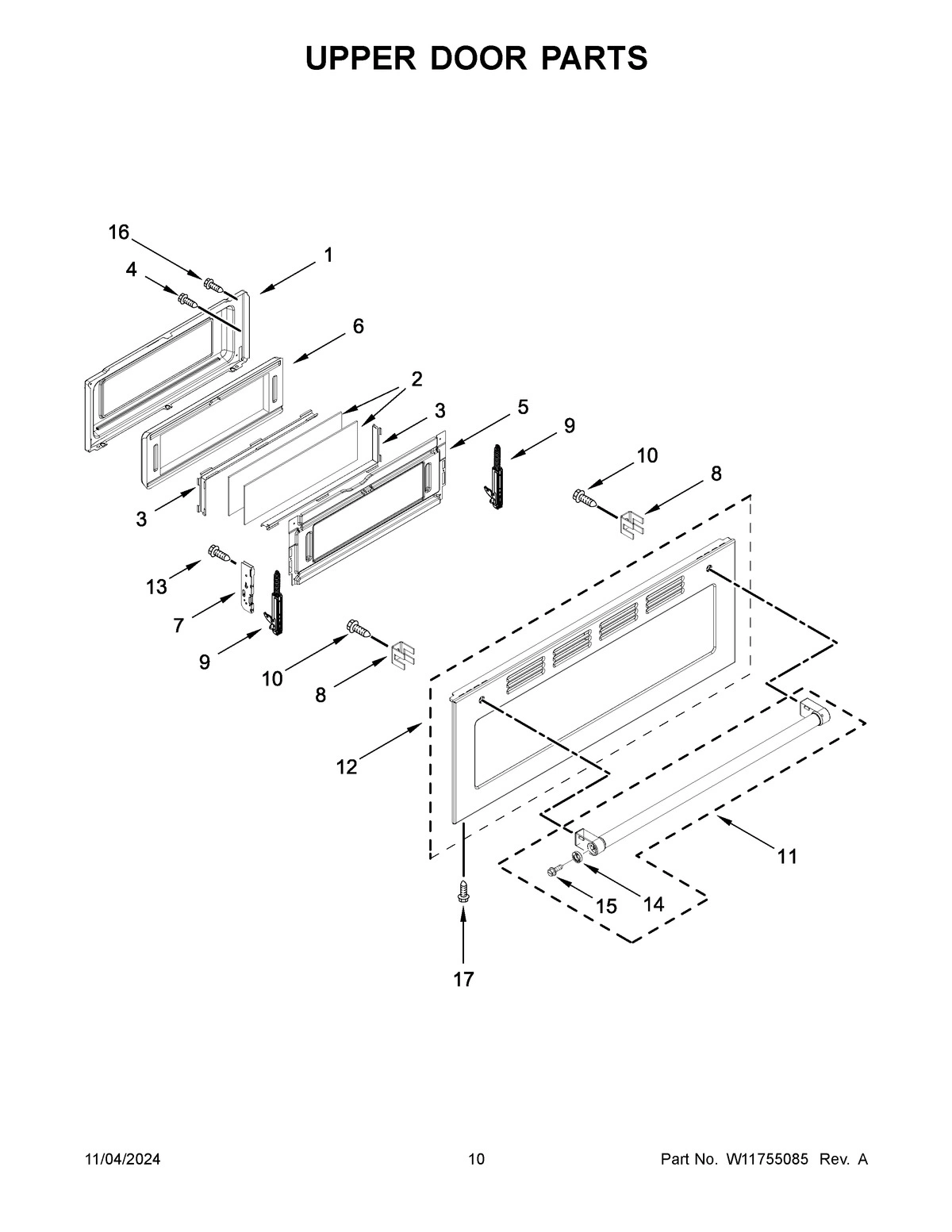 06 - UPPER DOOR PARTS