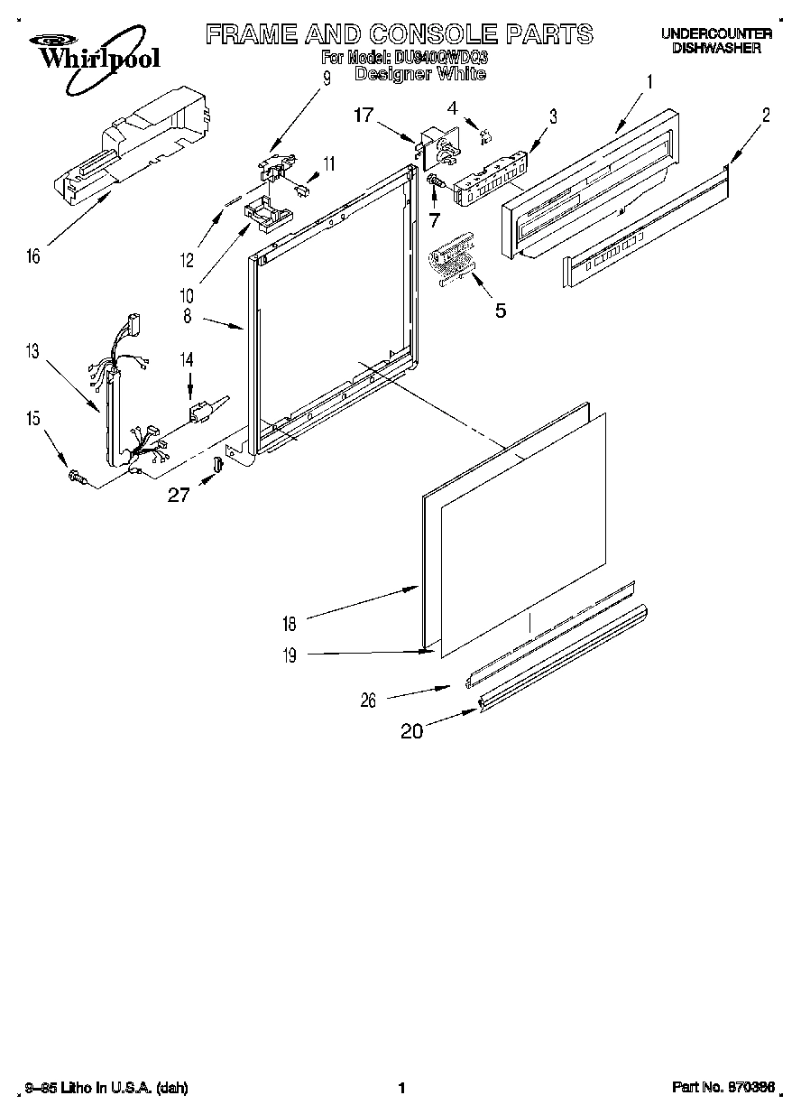 01 - FRAME AND CONSOLE