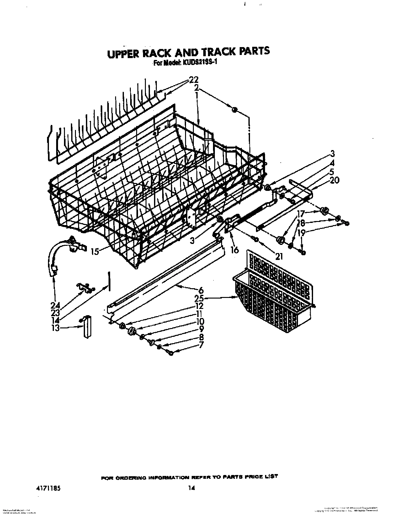 11 - UPPER RACK AND TRACK