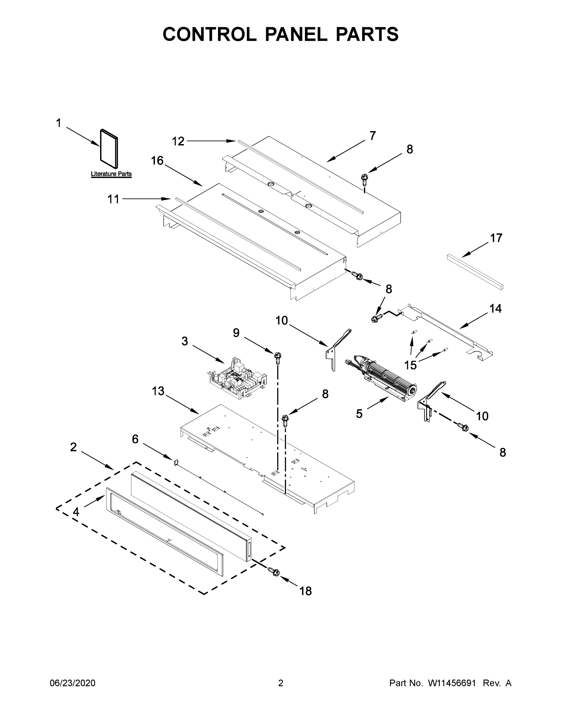 02 - CONTROL PANEL PARTS