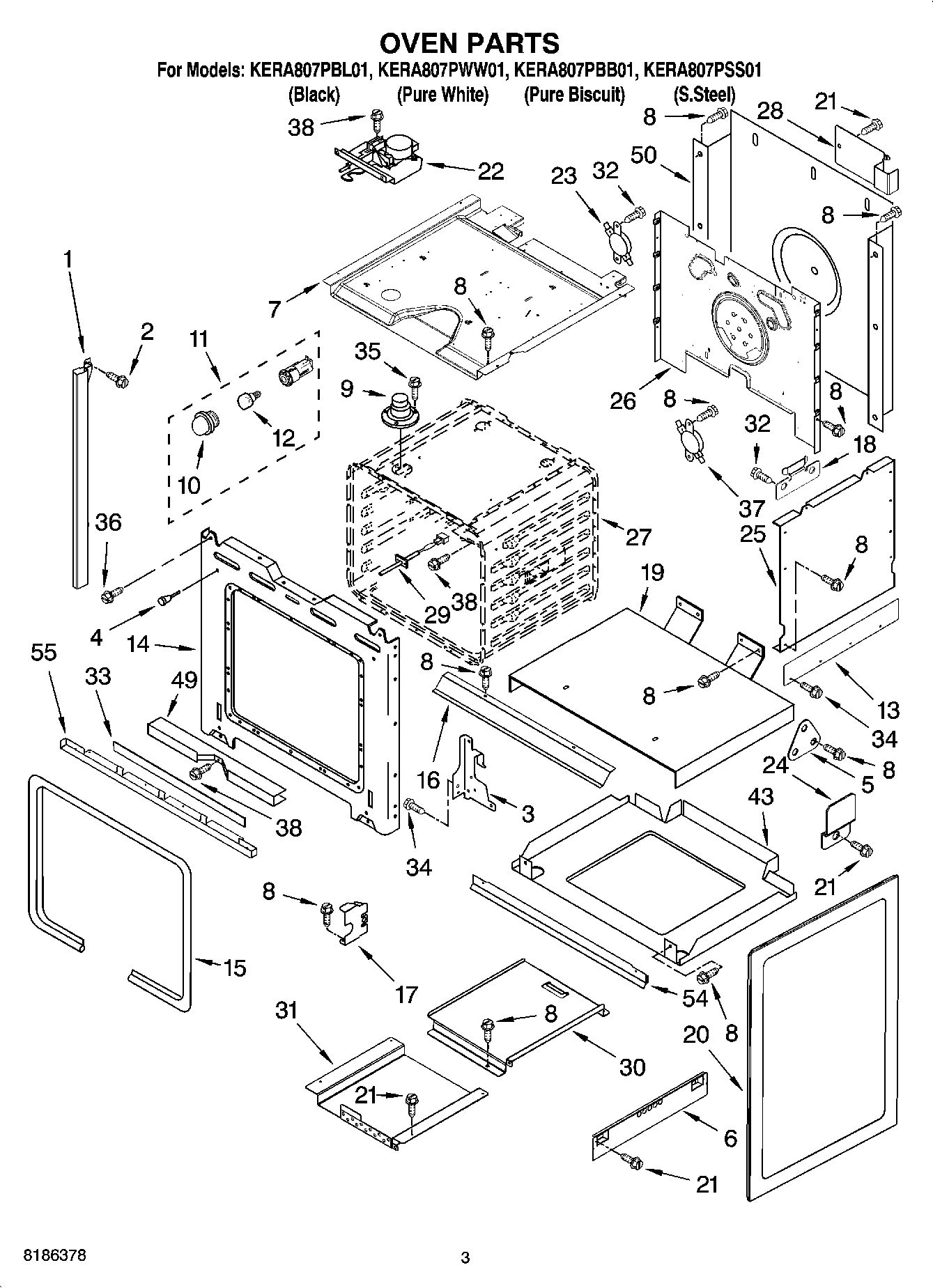 03 - OVEN PARTS