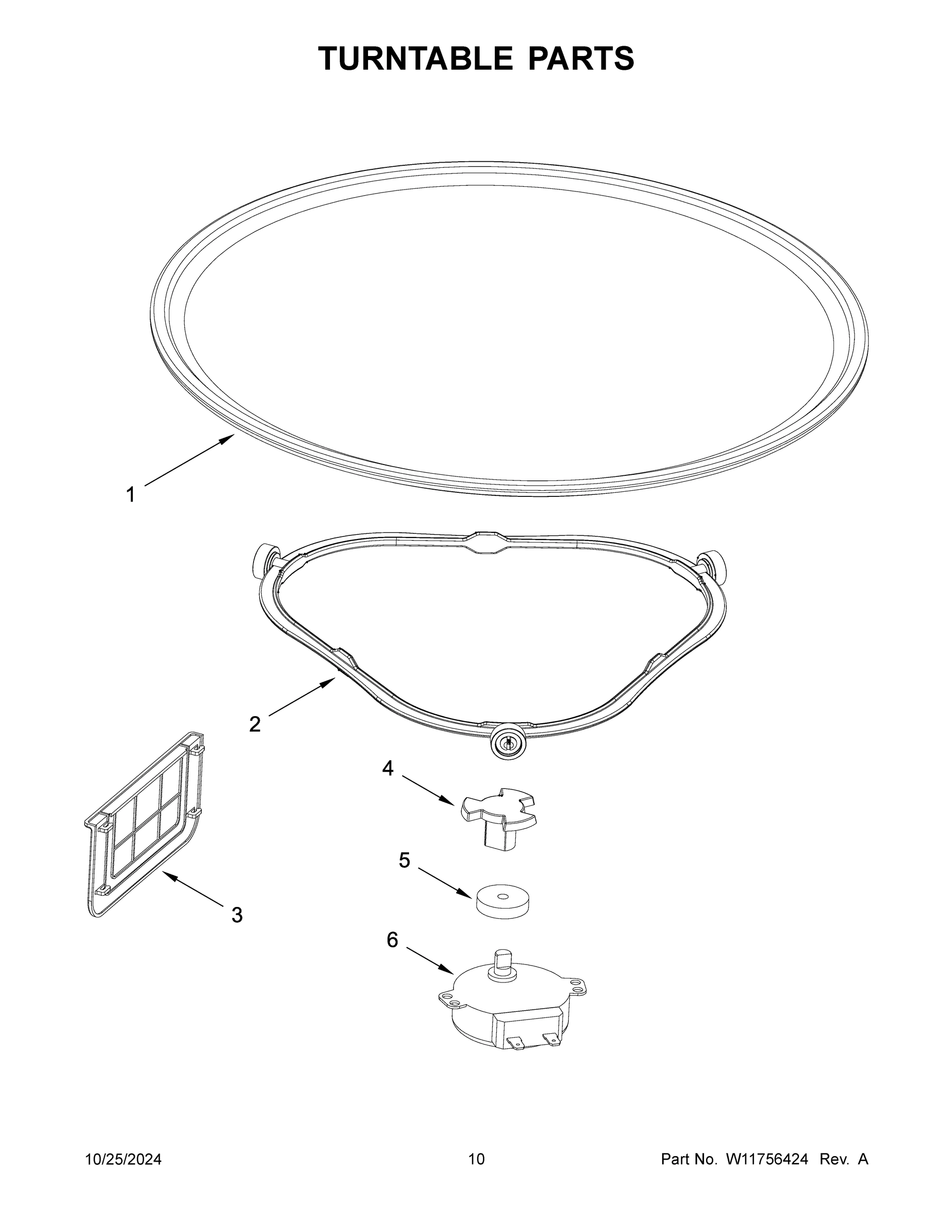 06 - TURNTABLE PARTS