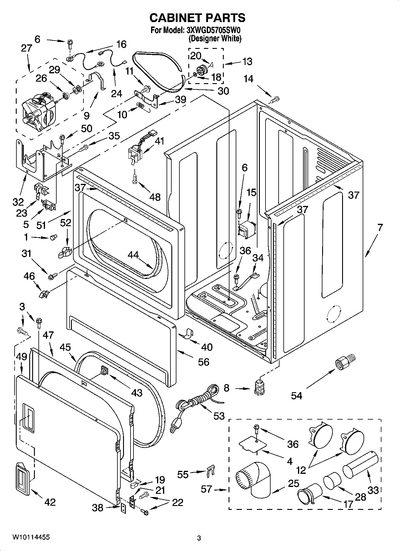 02 - CABINET PARTS