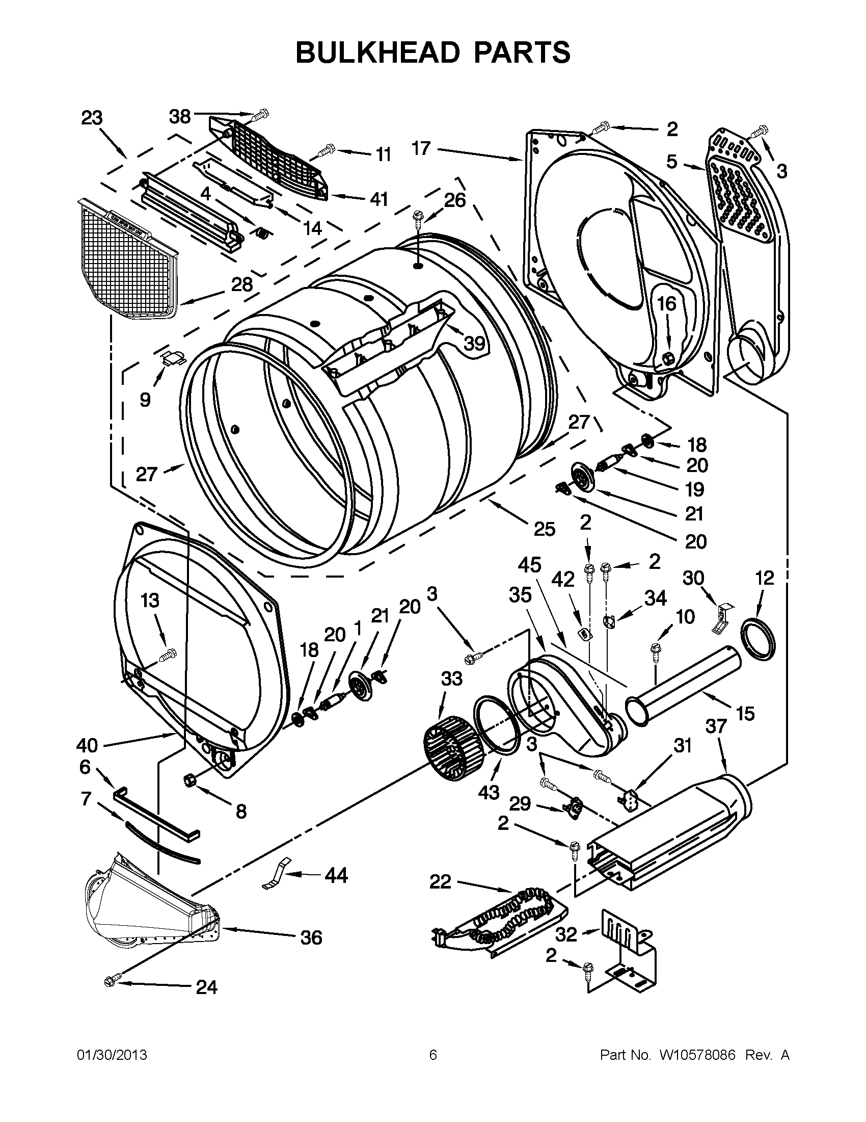03 - BULKHEAD PARTS