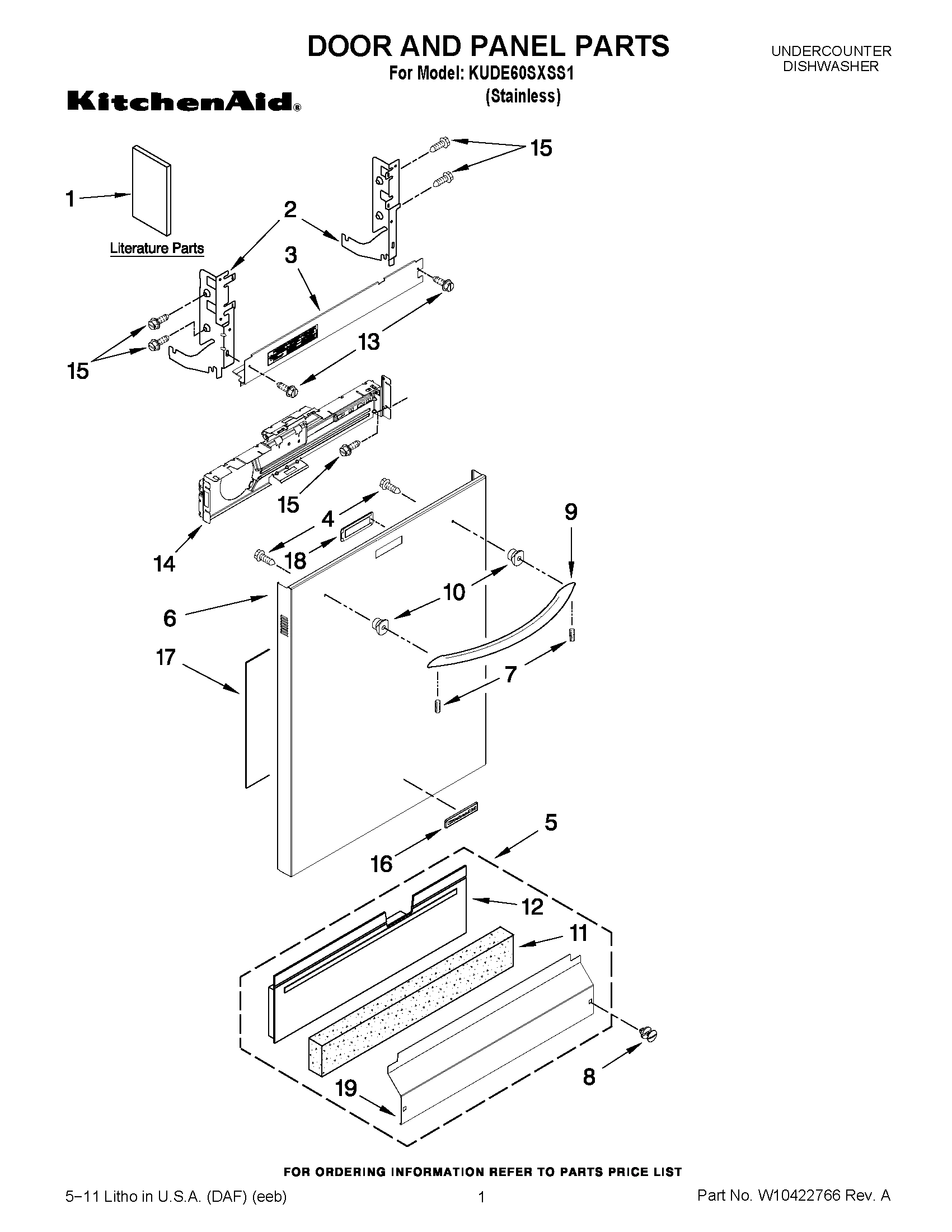 01 - DOOR AND PANEL PARTS