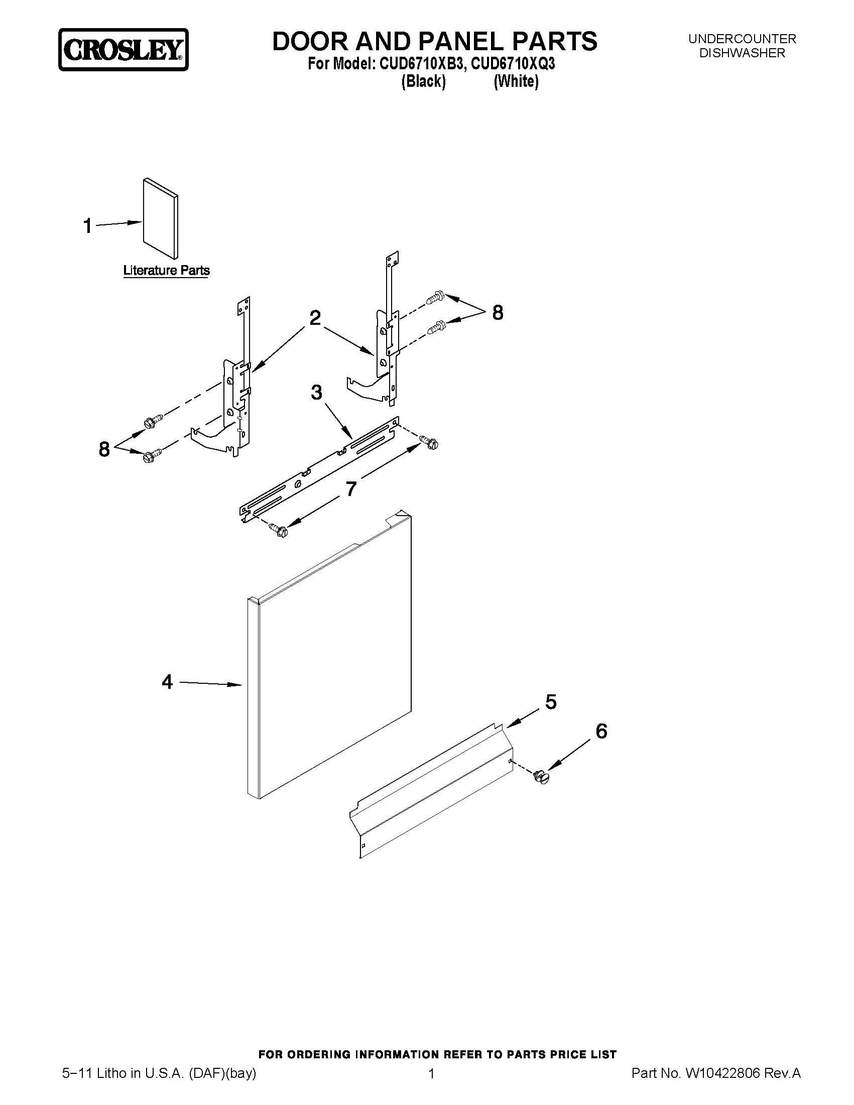 01 - DOOR AND PANEL PARTS