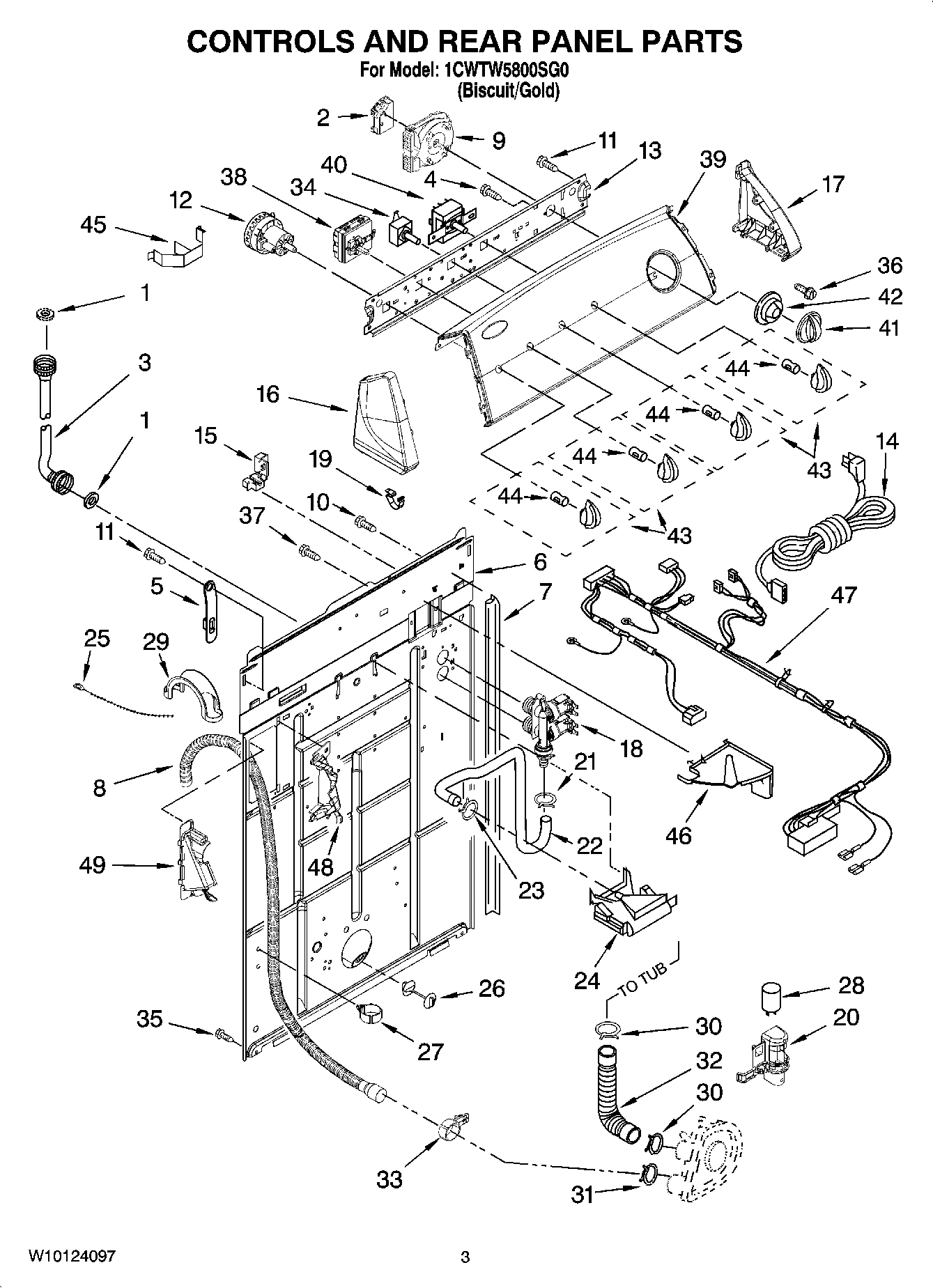 02 - CONTROLS AND REAR PANEL PARTS