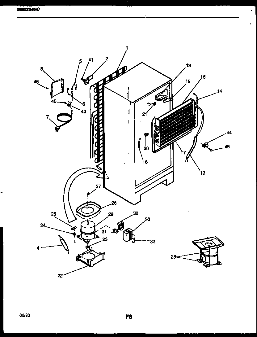 06 - SYSTEM AND AUTOMATIC DEFROST PARTS