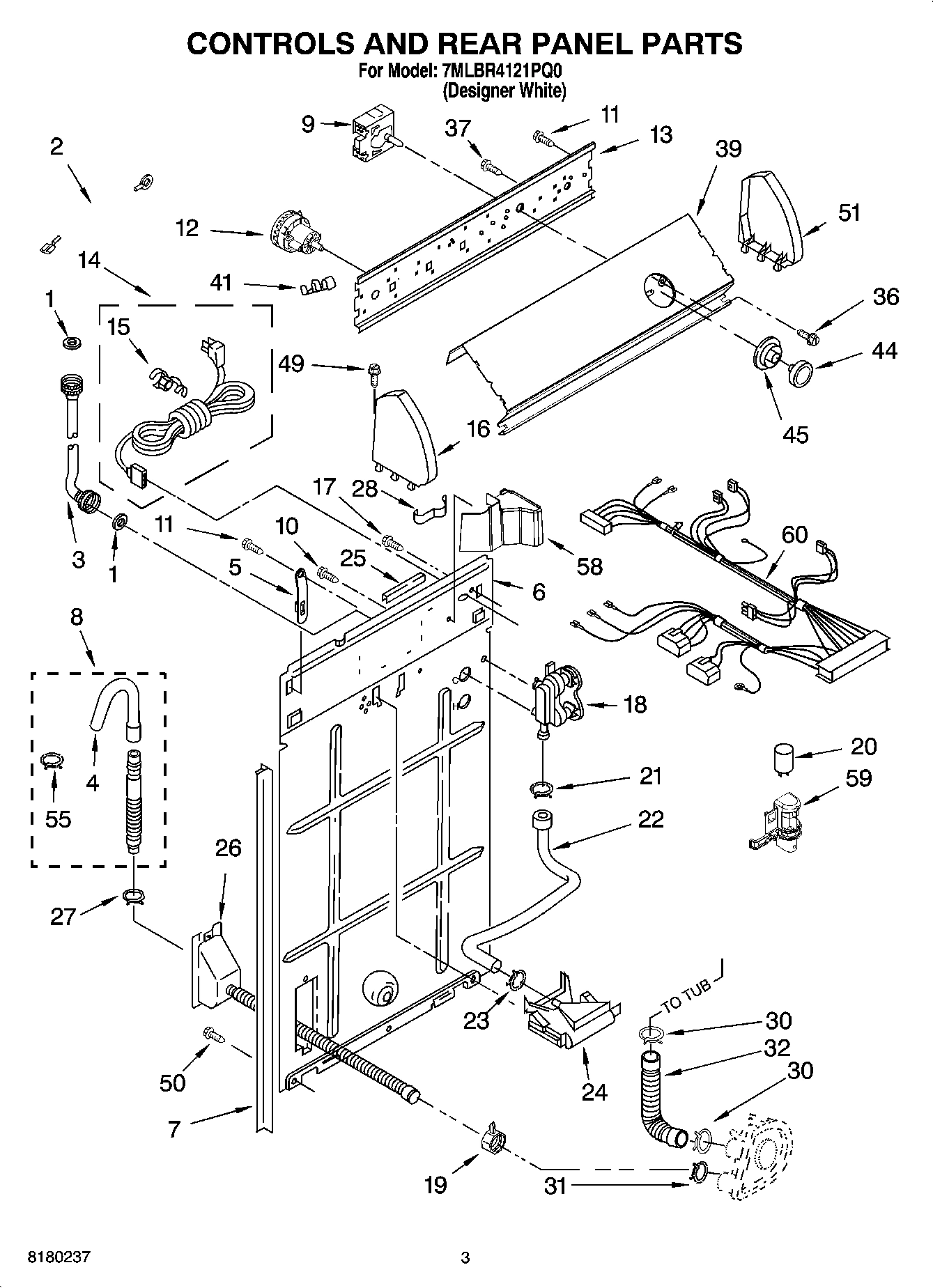 02 - CONTROLS AND REAR PANEL PARTS