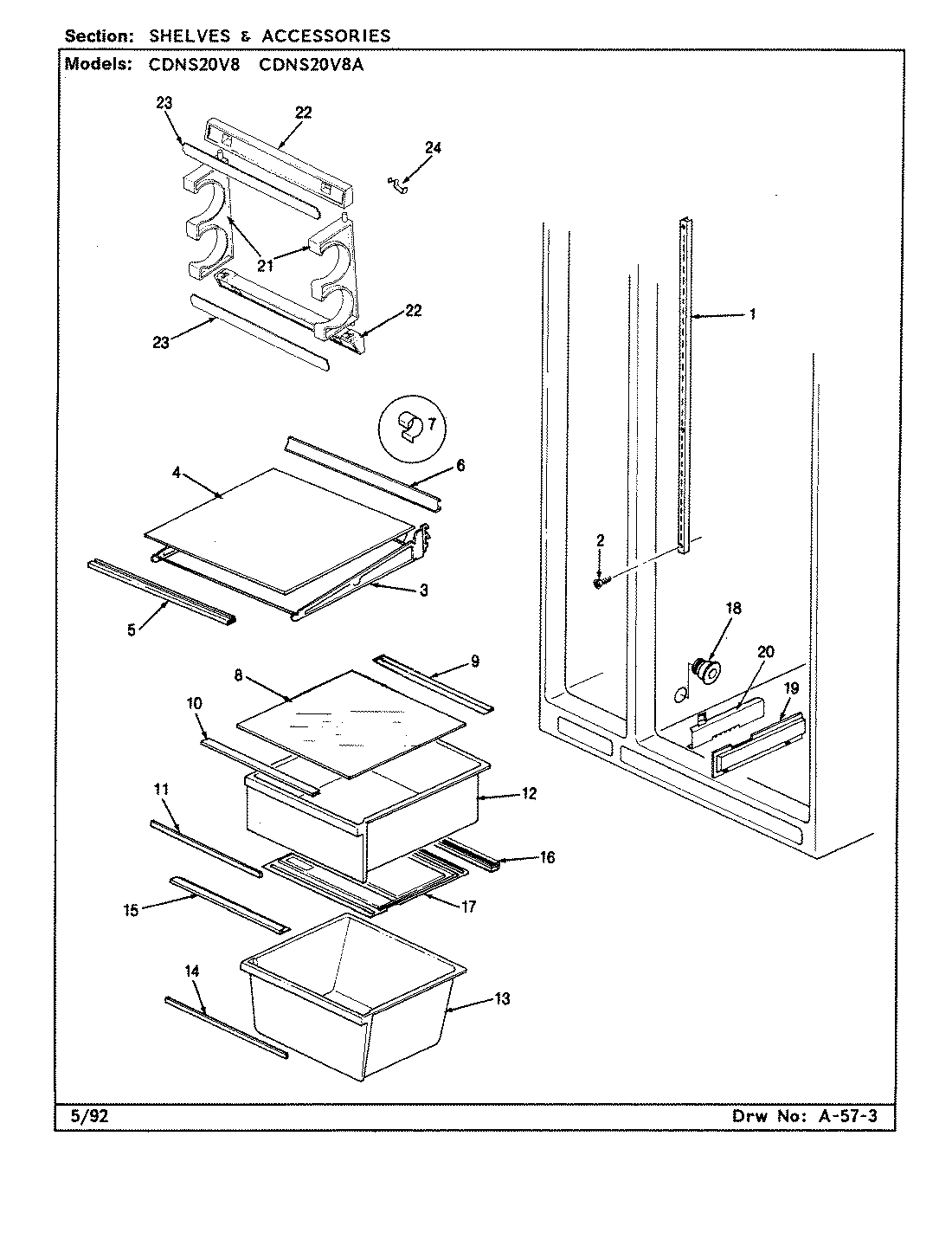05 - SHELVES & ACCESSORIES