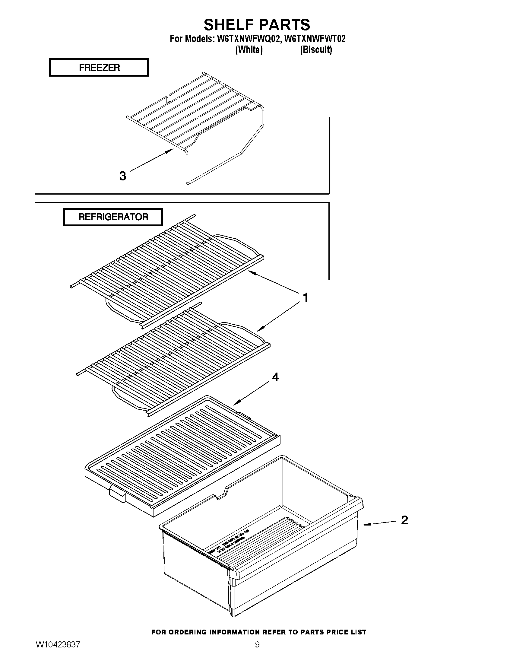 05 - SHELF PARTS