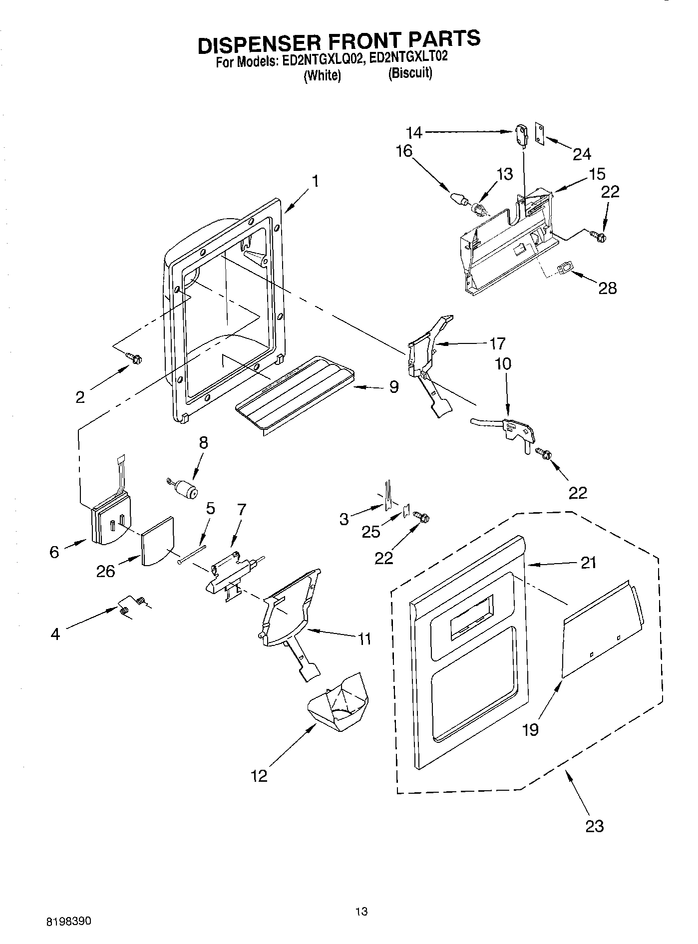 08 - DISPENSER FRONT
