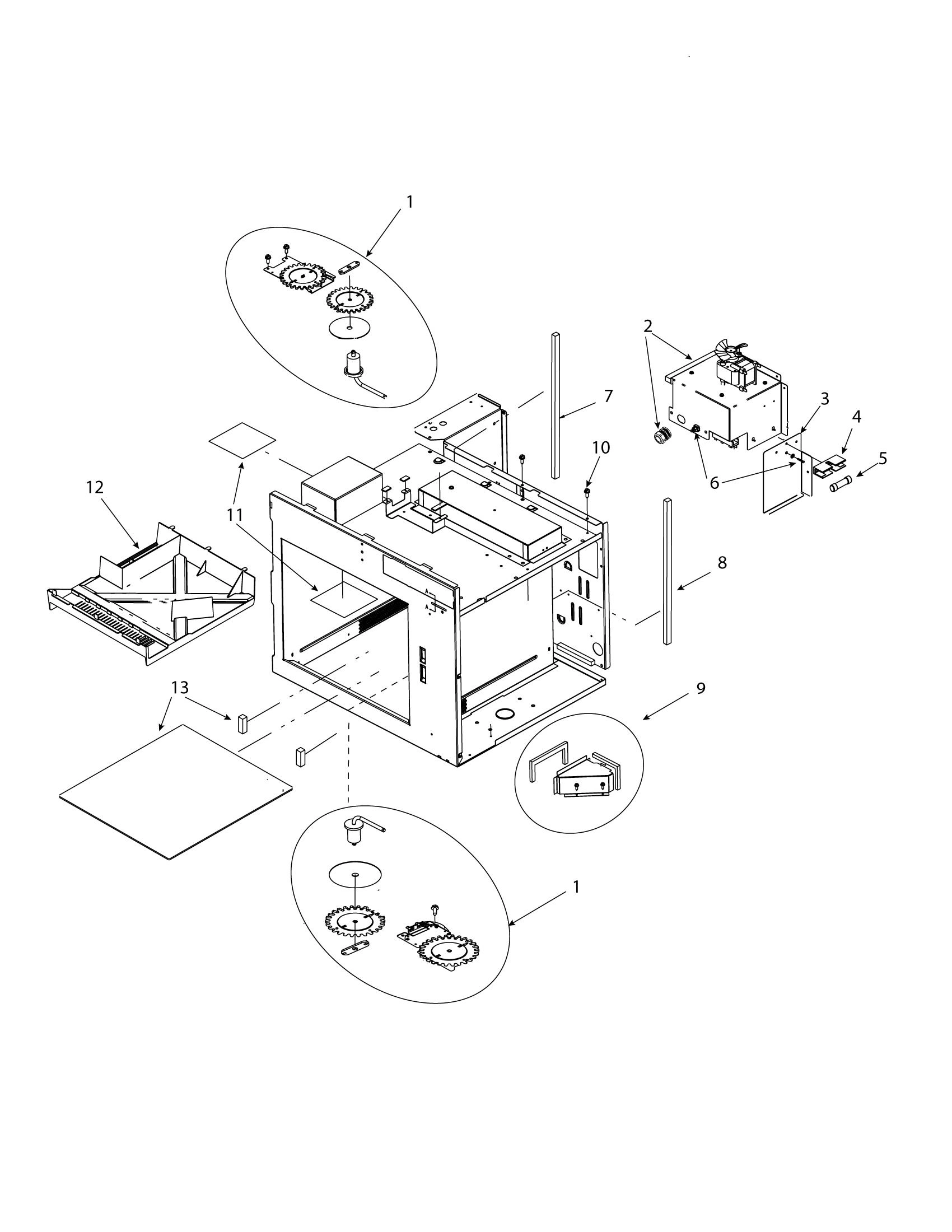 ANTENNAS / BLOWER / FUSE / TRAY