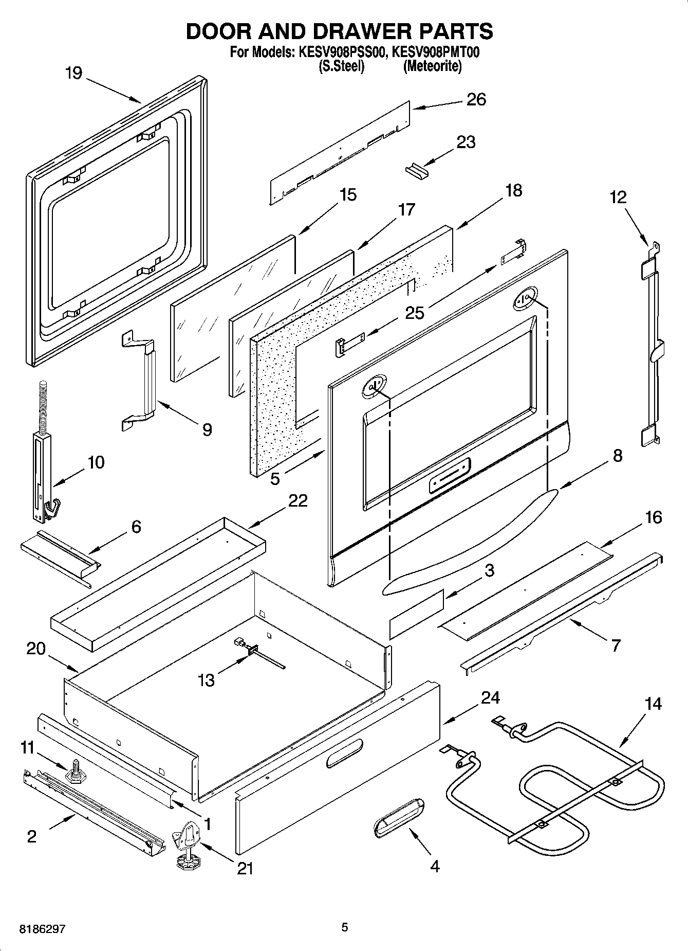 04 - DOOR AND DRAWER PARTS