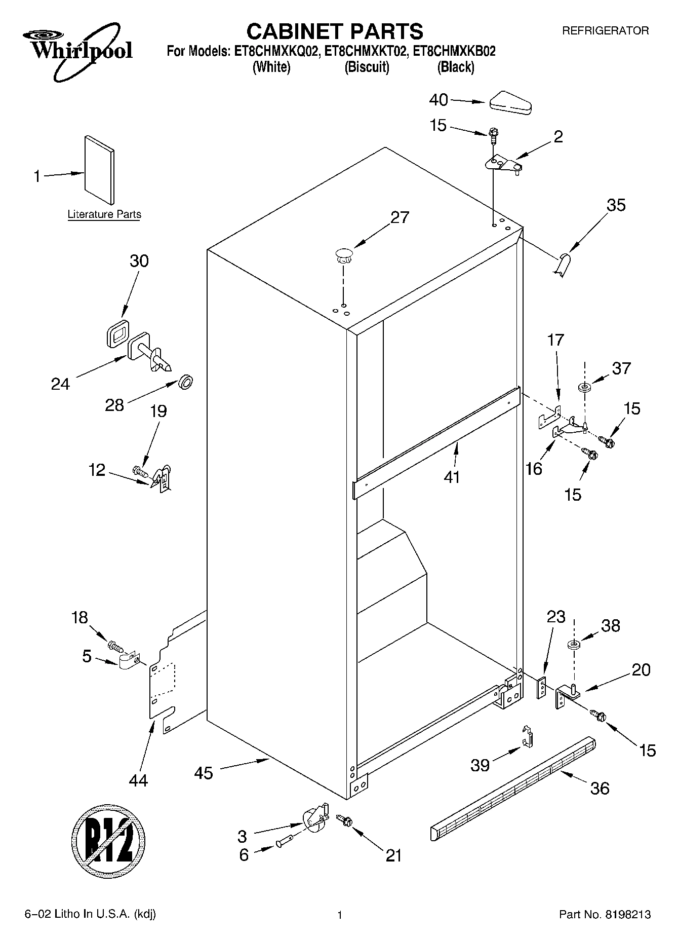 01 - CABINET, LITERATURE
