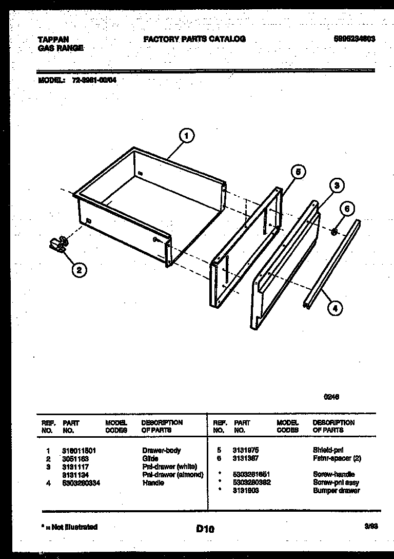 04 - DRAWER PARTS