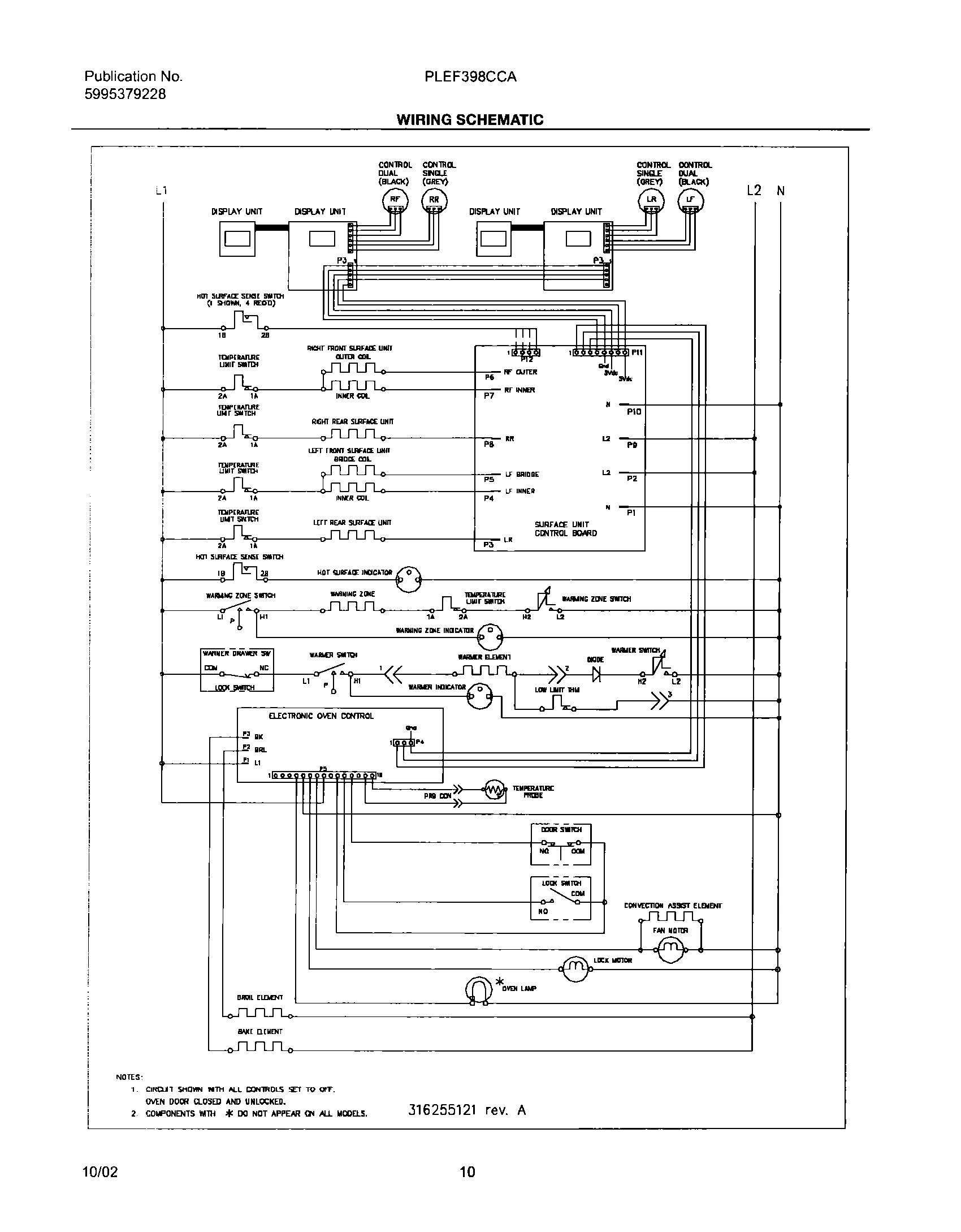 10 - WIRING SCHEMATIC