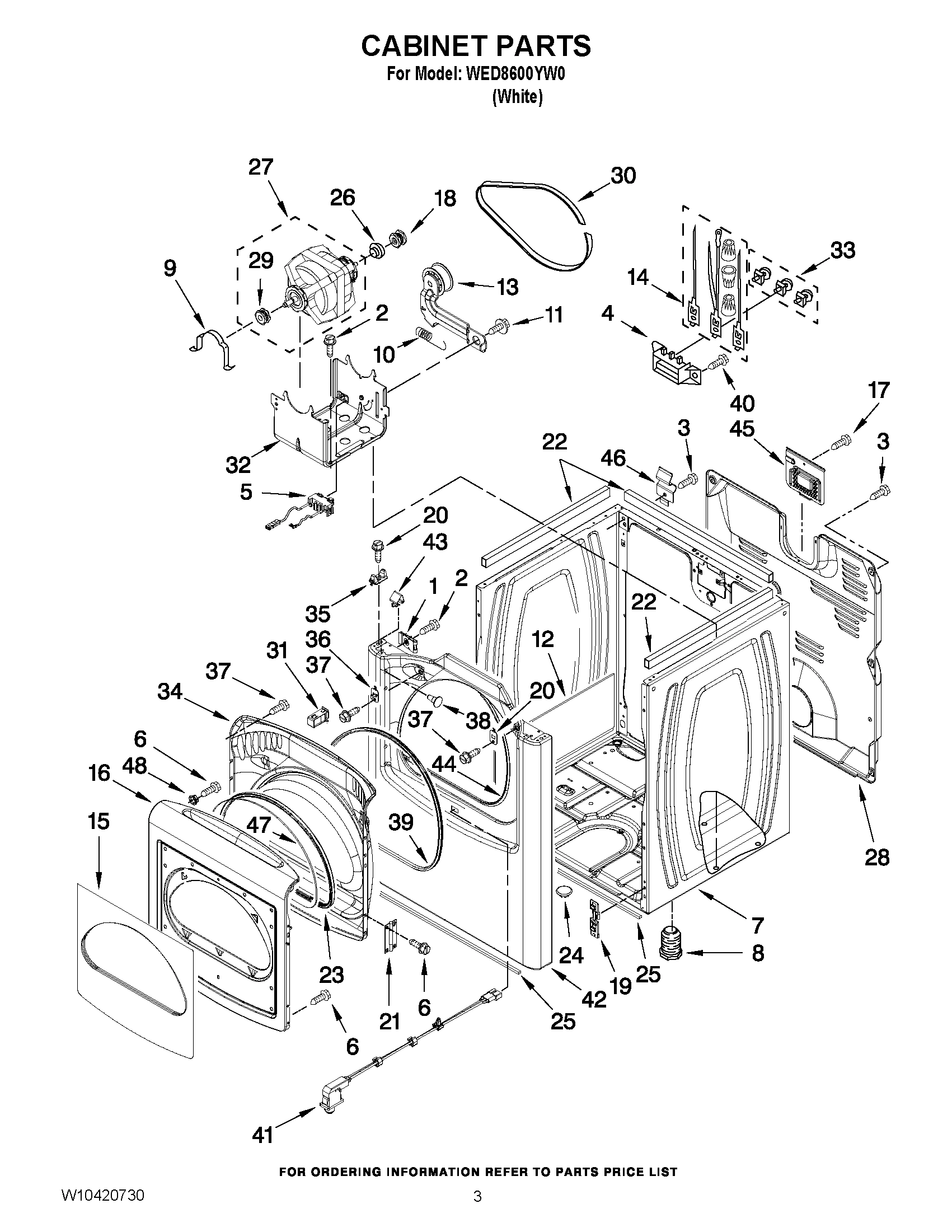 02 - CABINET PARTS