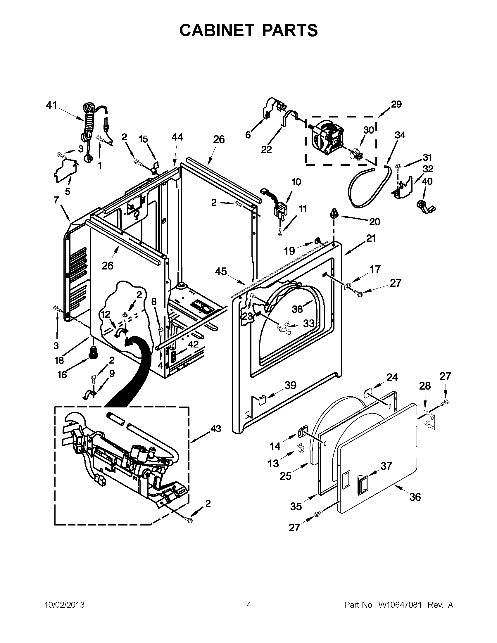 03 - CABINET PARTS