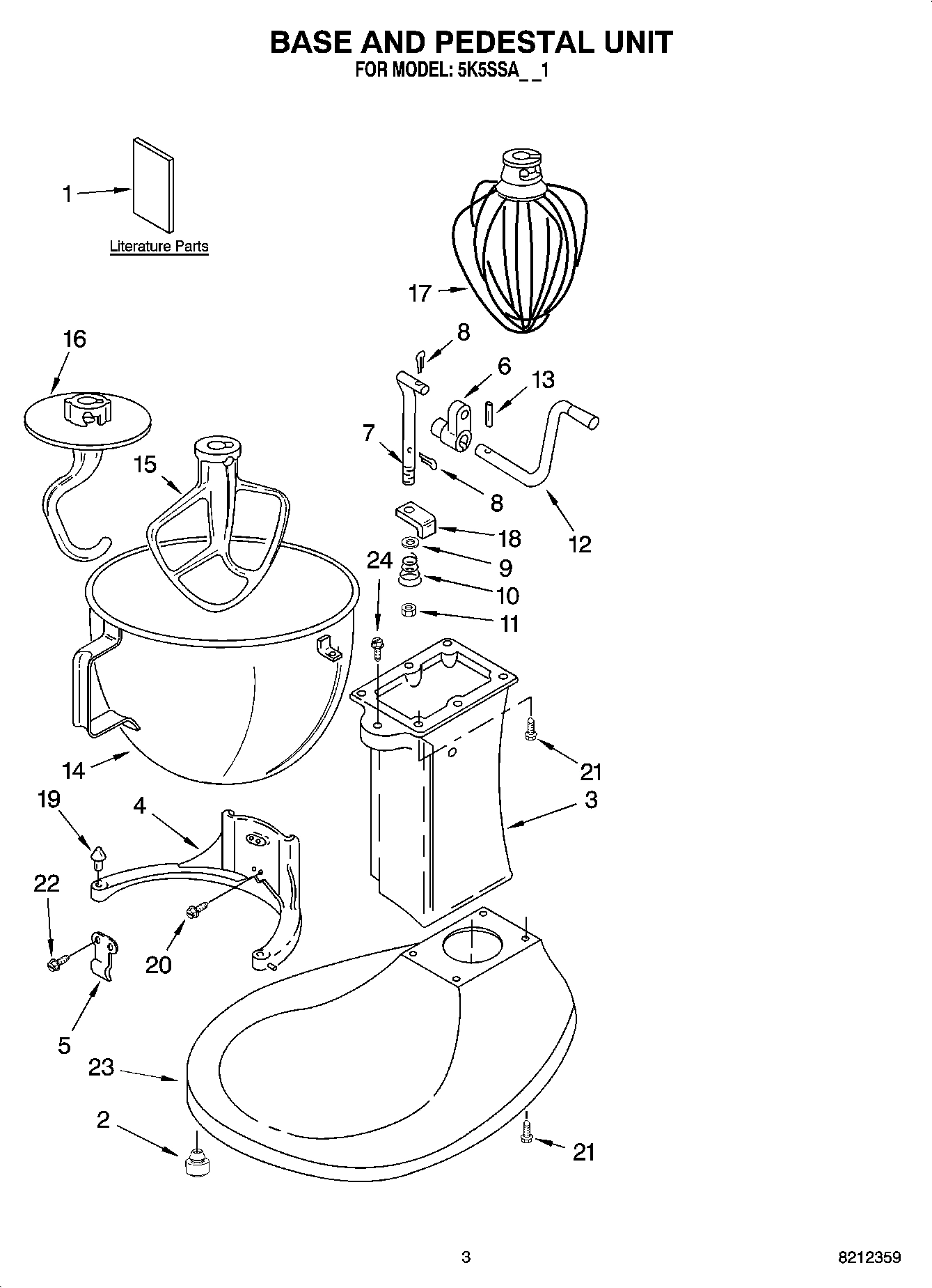 02 - BASE AND PEDESTAL UNIT