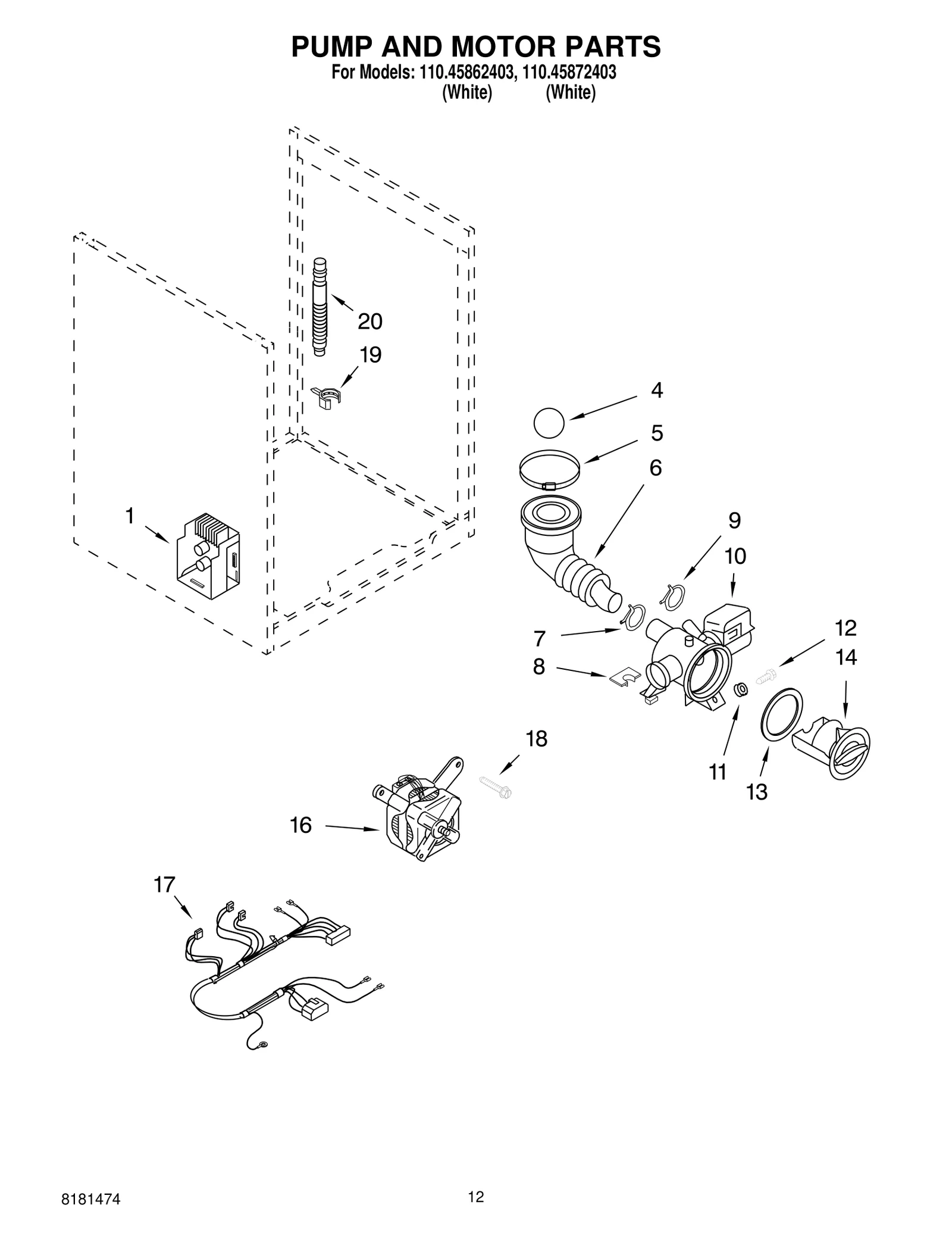 PUMP AND MOTOR PARTS
