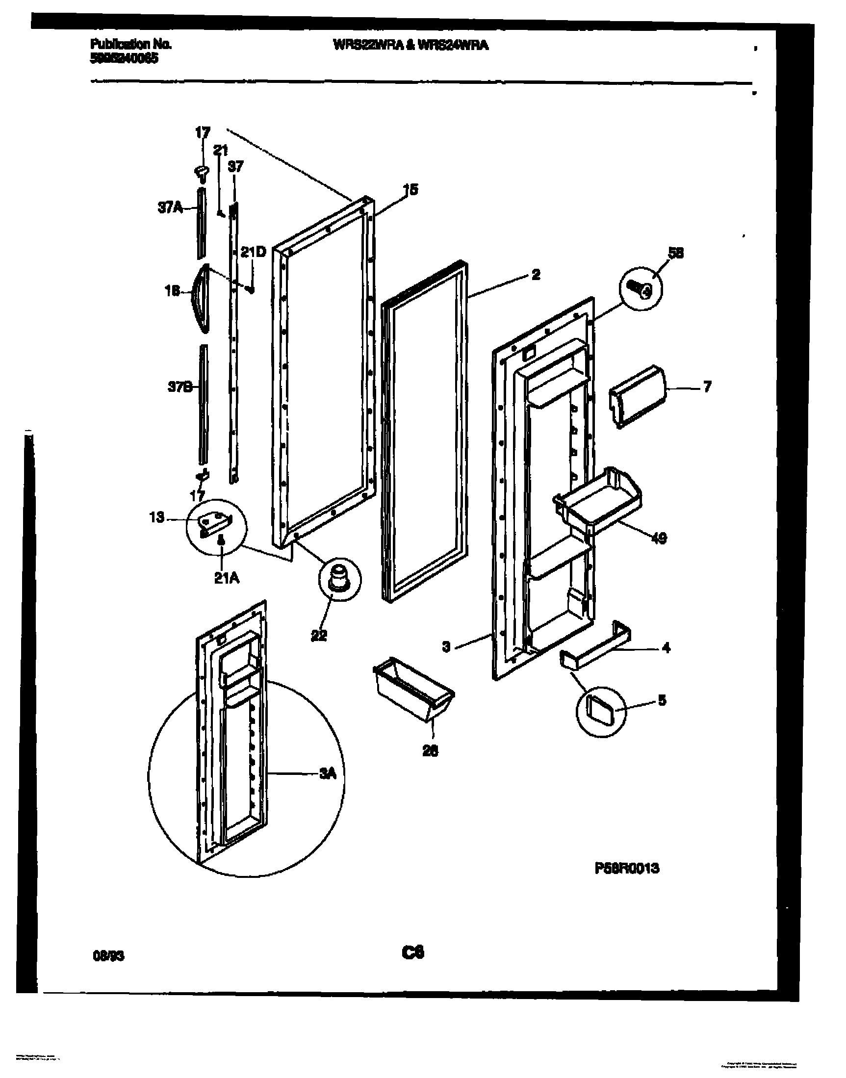 03 - REFRIGERATOR DOOR PARTS