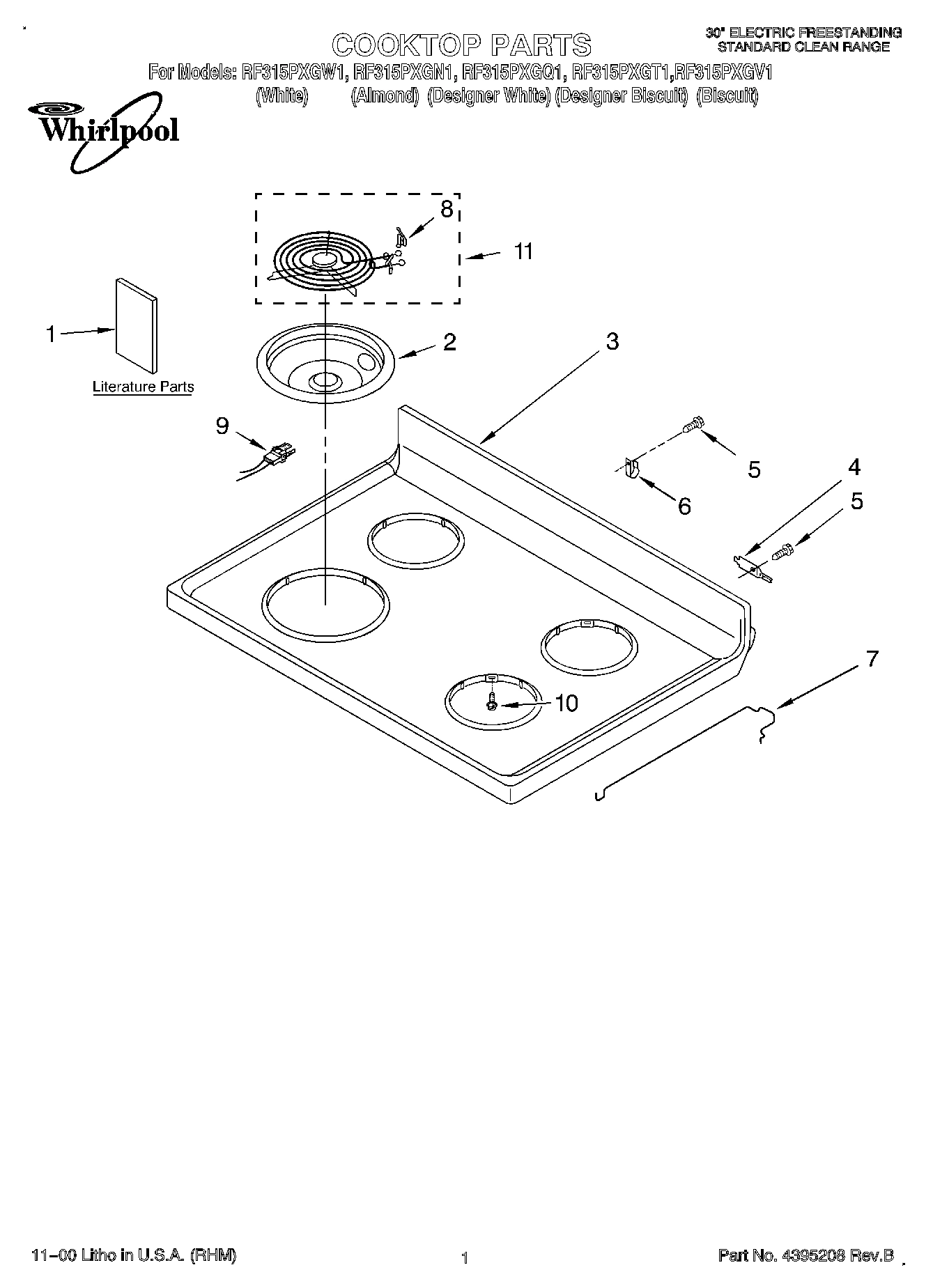01 - COOKTOP, LITERATURE