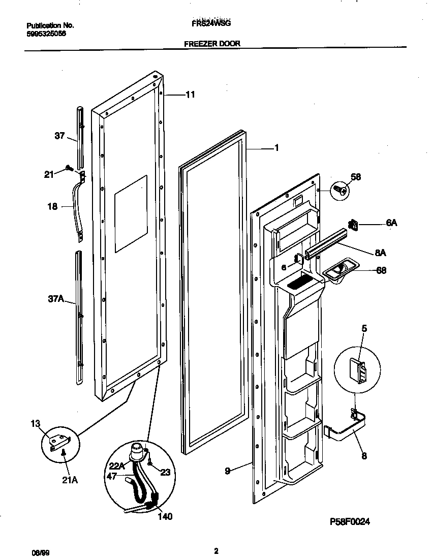 02 - FREEZER DOOR
