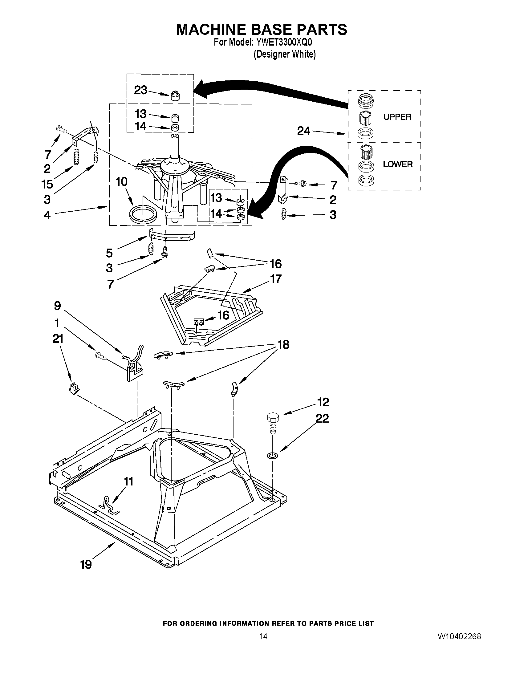 09 - MACHINE BASE PARTS