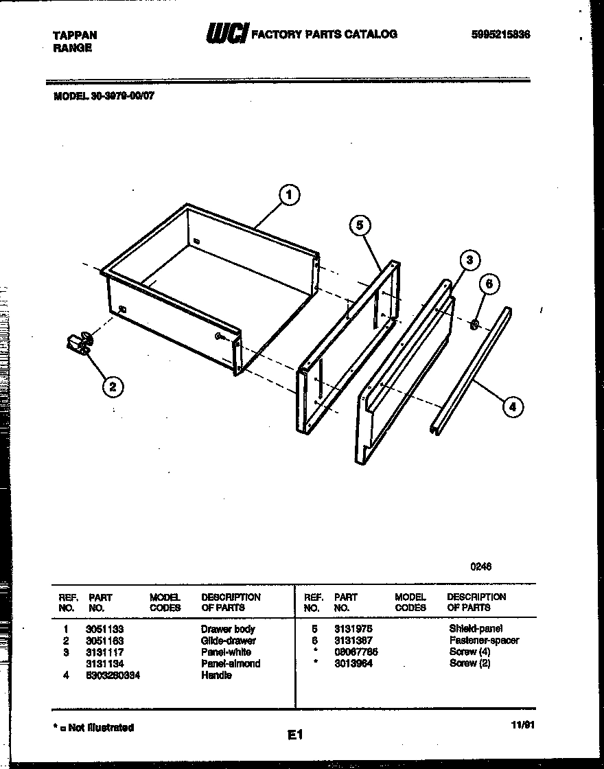 07 - DRAWER PARTS