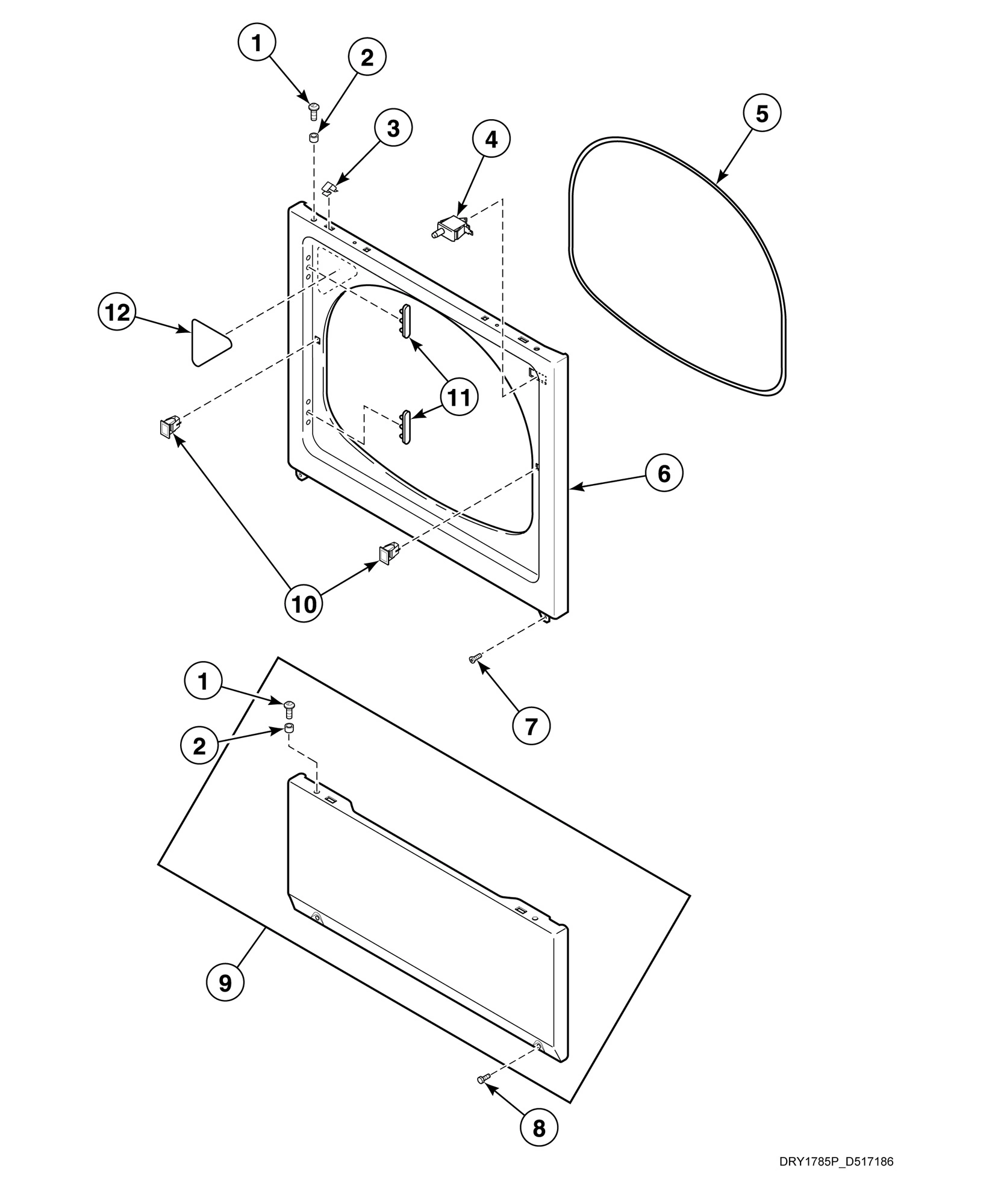 Access Panel, Front Panel and Seal