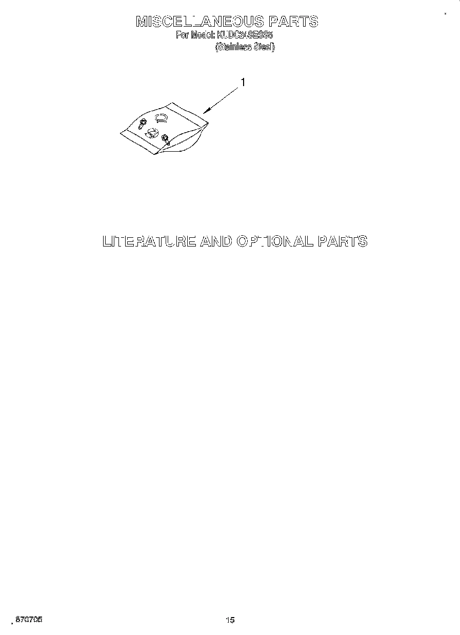 12 - MISCELLANEOUS, LIT/OPTIONAL