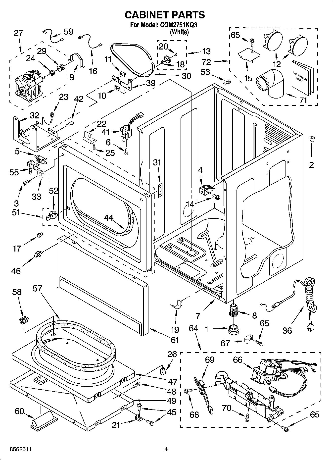 02 - CABINET PARTS