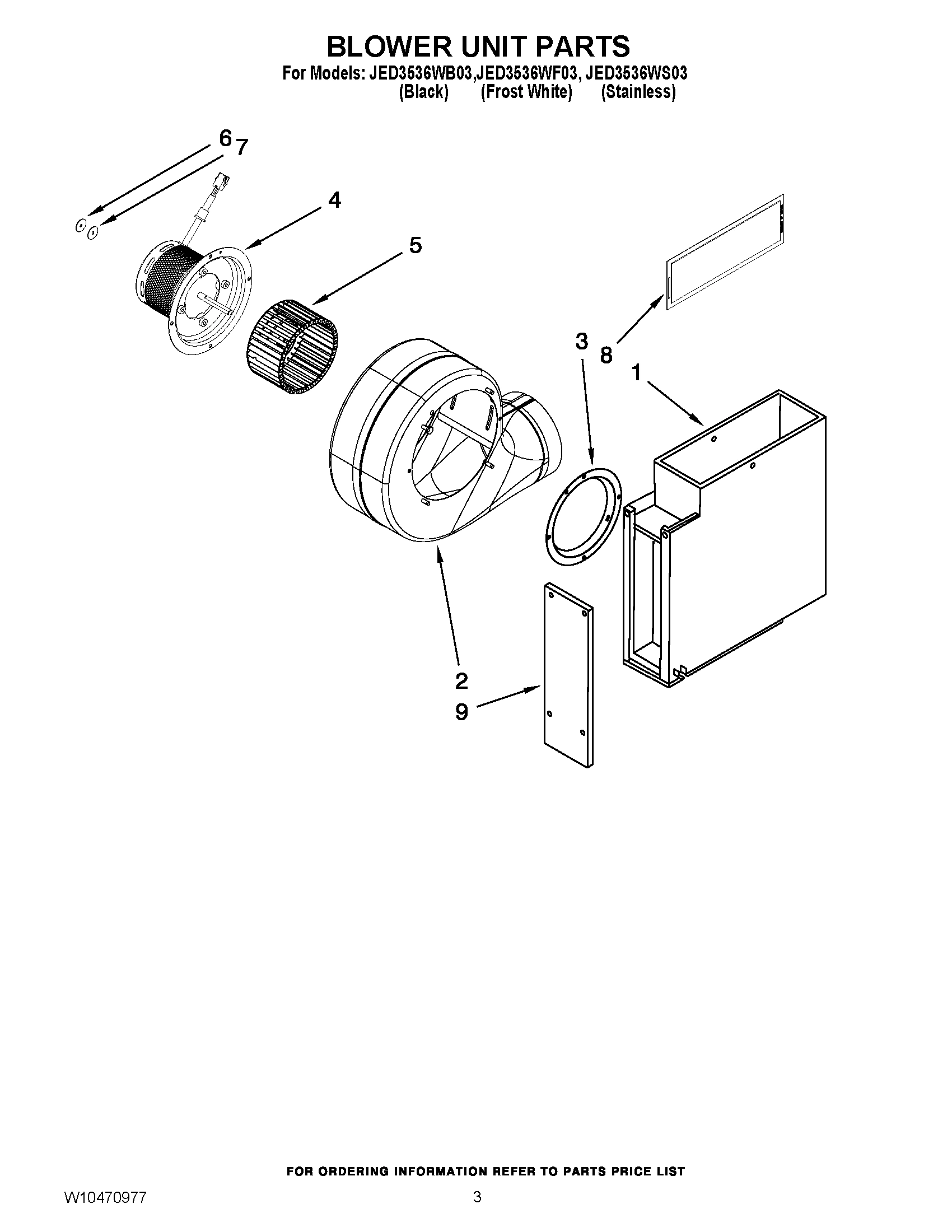 02 - BLOWER UNIT PARTS