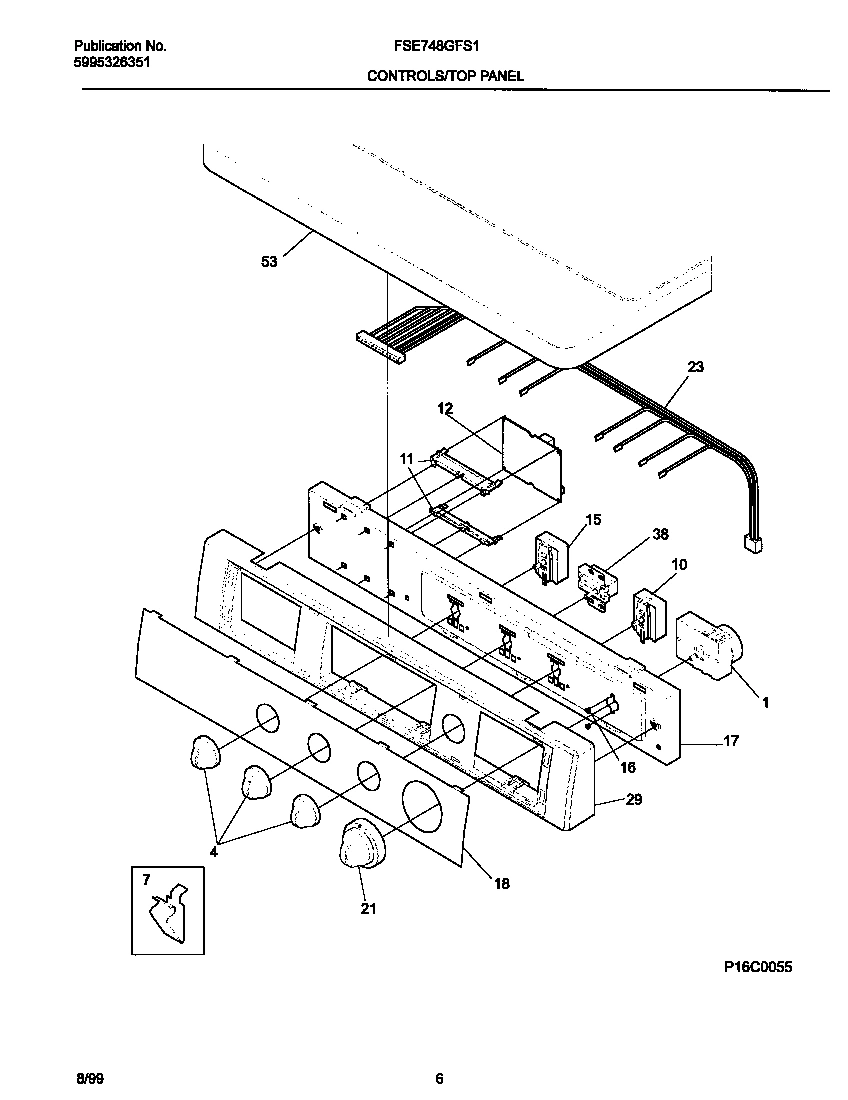 04 - P16C0055 CONTROL PANEL