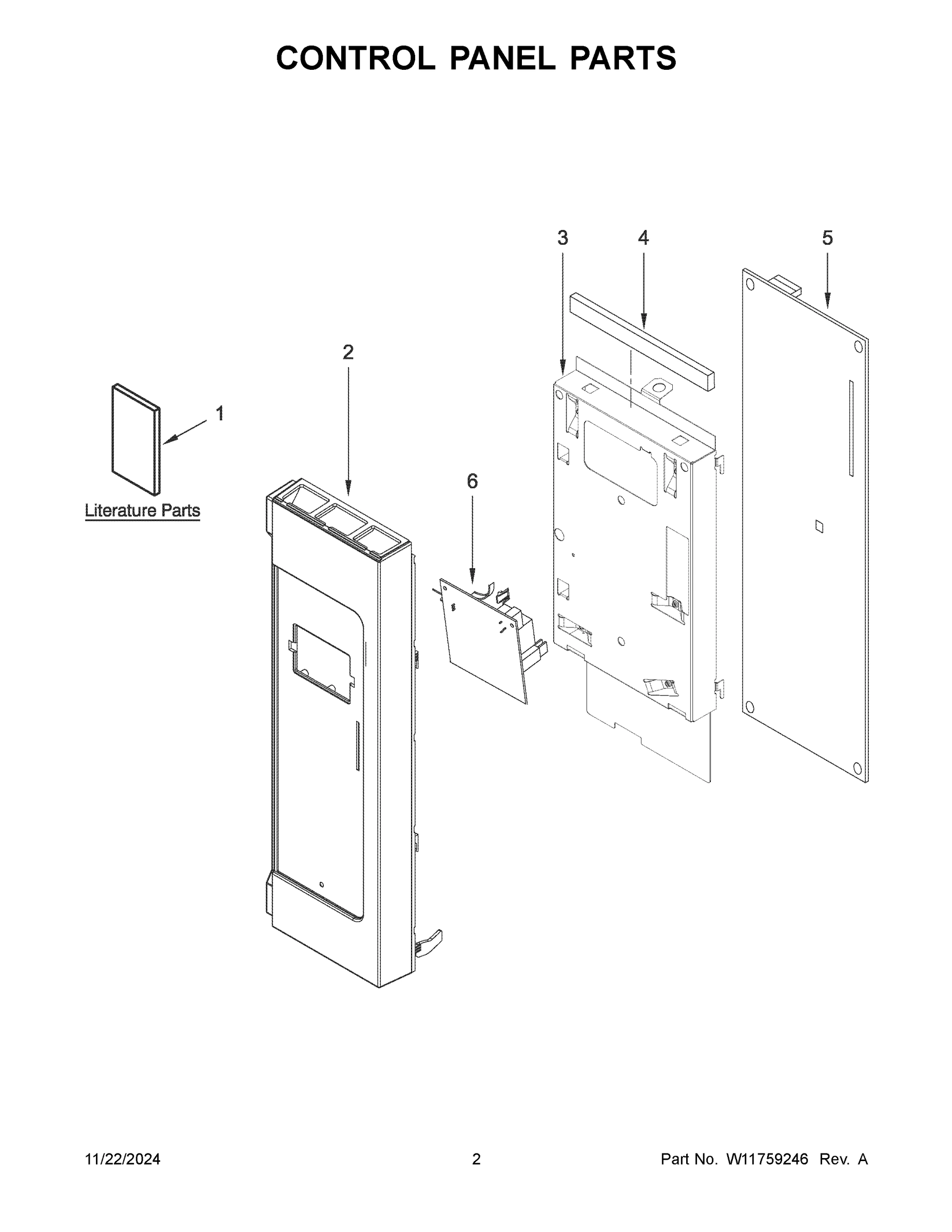 02 - CONTROL PANEL PARTS