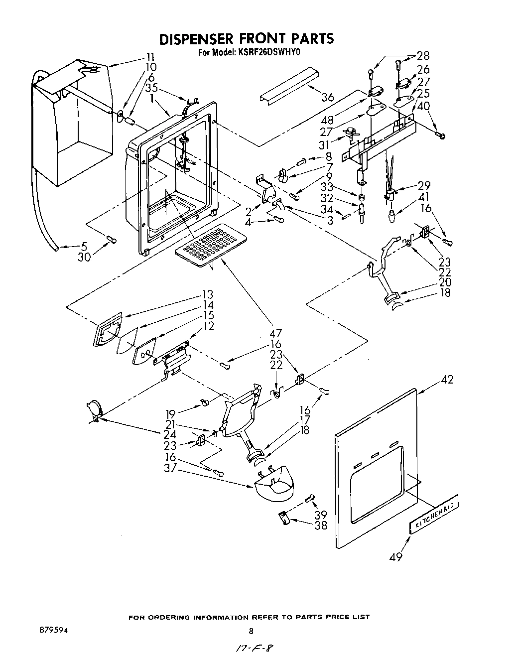 05 - DISPENSER FRONT