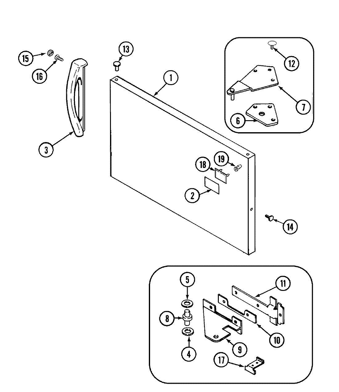 03 - FREEZER OUTER DOOR