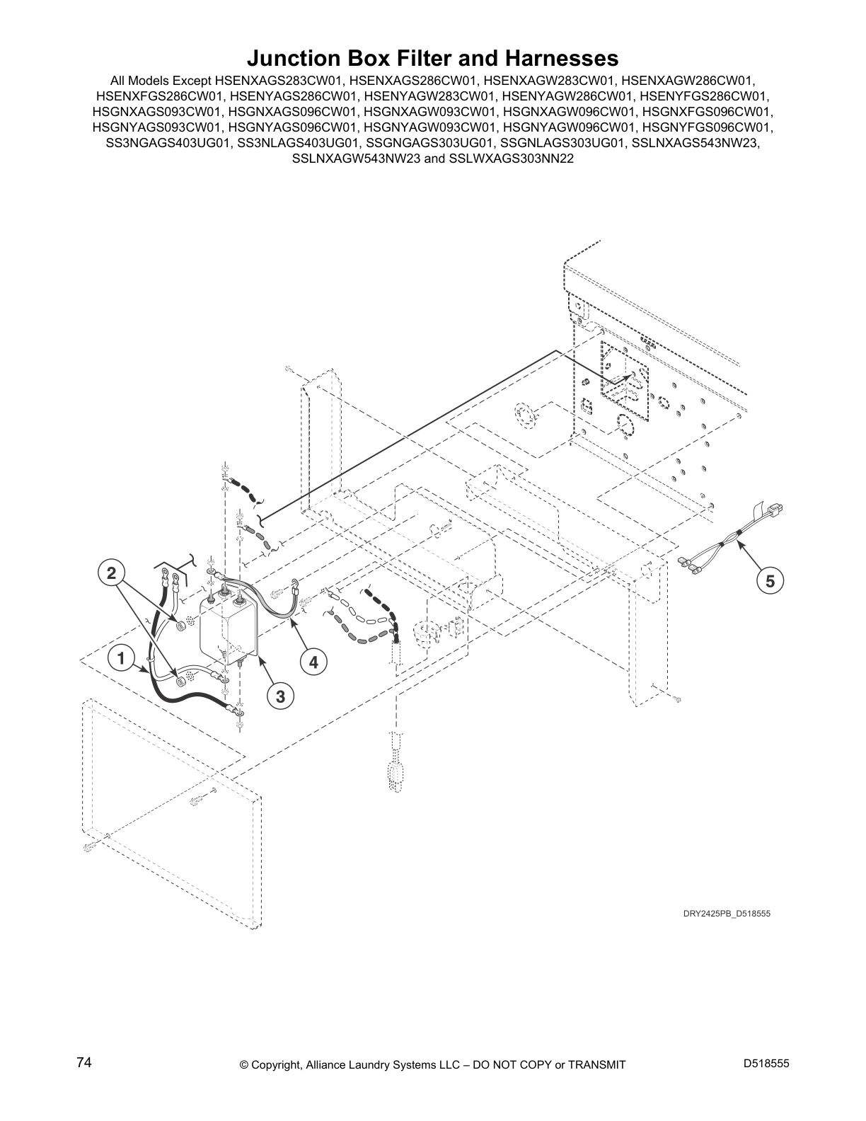 Junction Box Filter and Harnesses