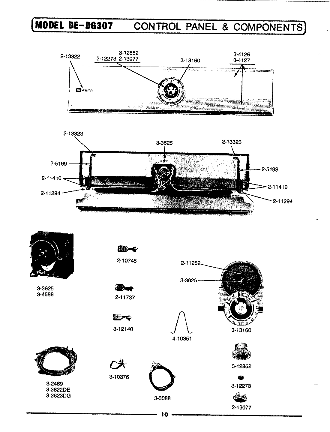 03 - CONTROL PANEL & COMPONENTS