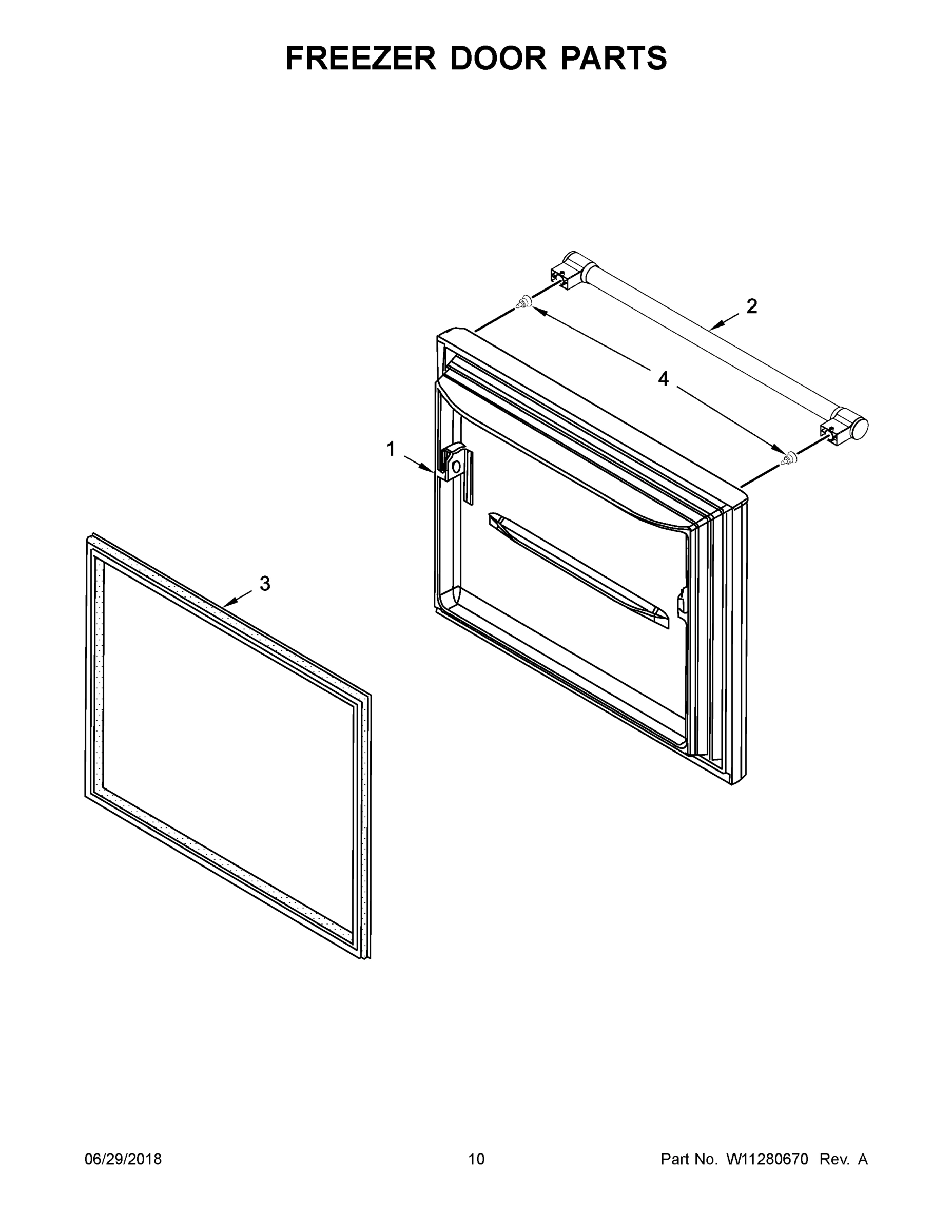 06 - FREEZER DOOR PARTS