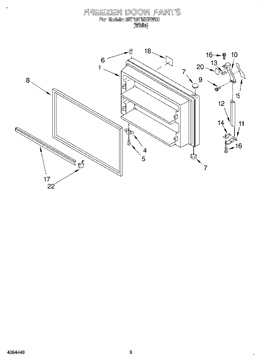 02 - FREEZER DOOR