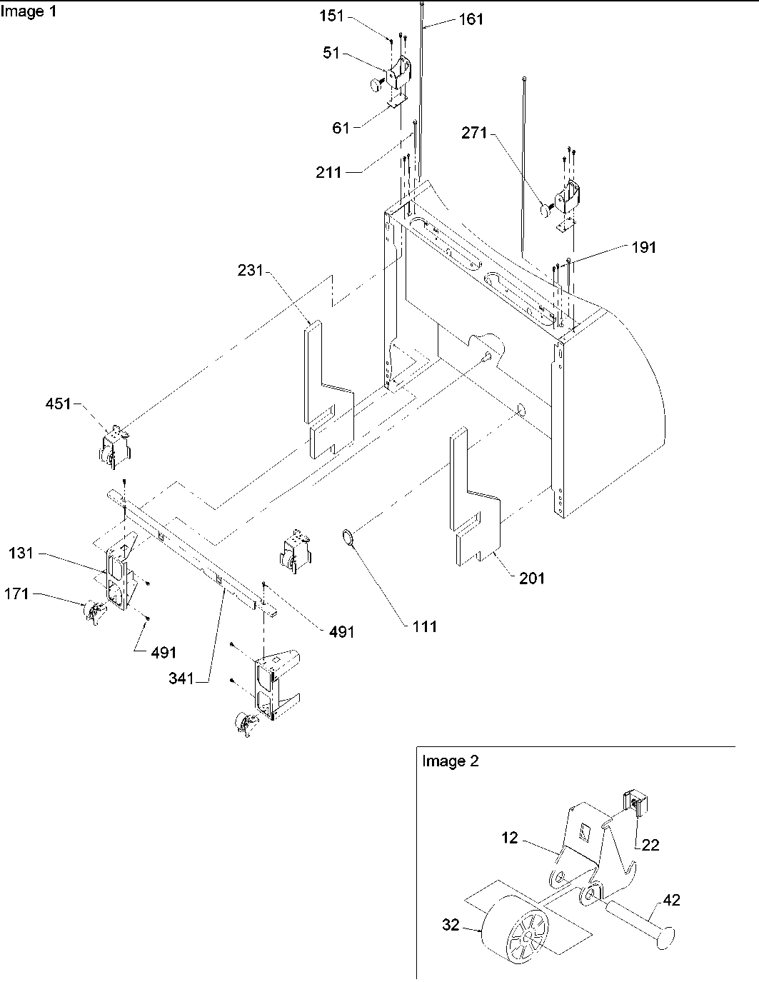 01 - BOTTOM HINGES & ROLLERS