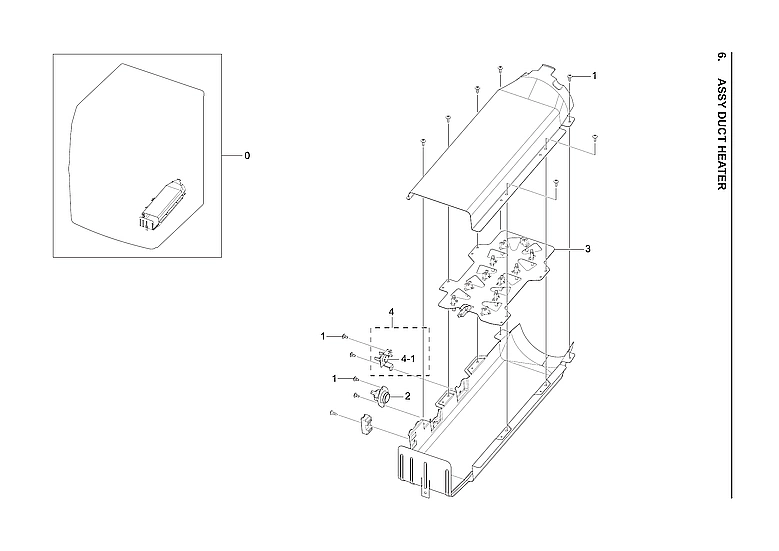 Heater Duct Assembly