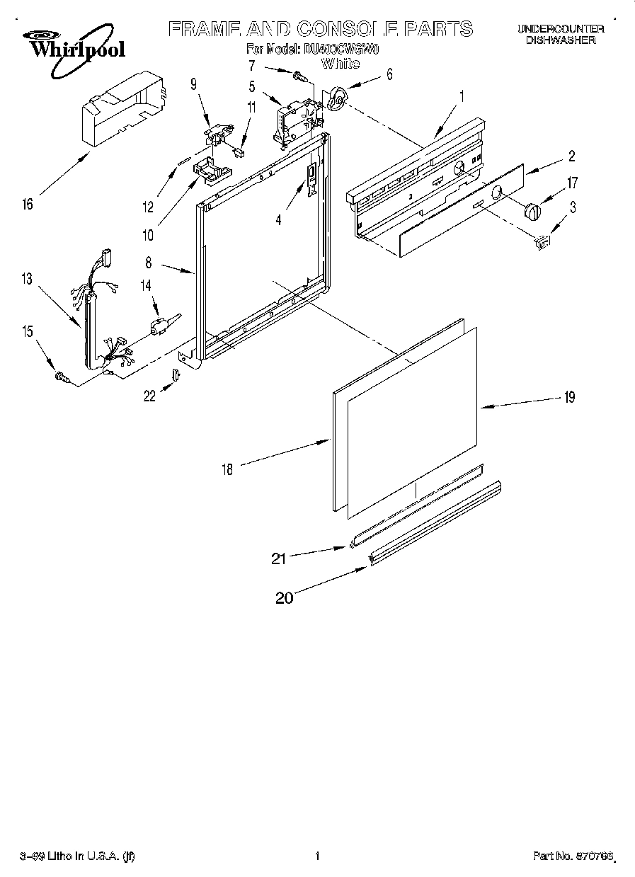 01 - FRAME AND CONSOLE