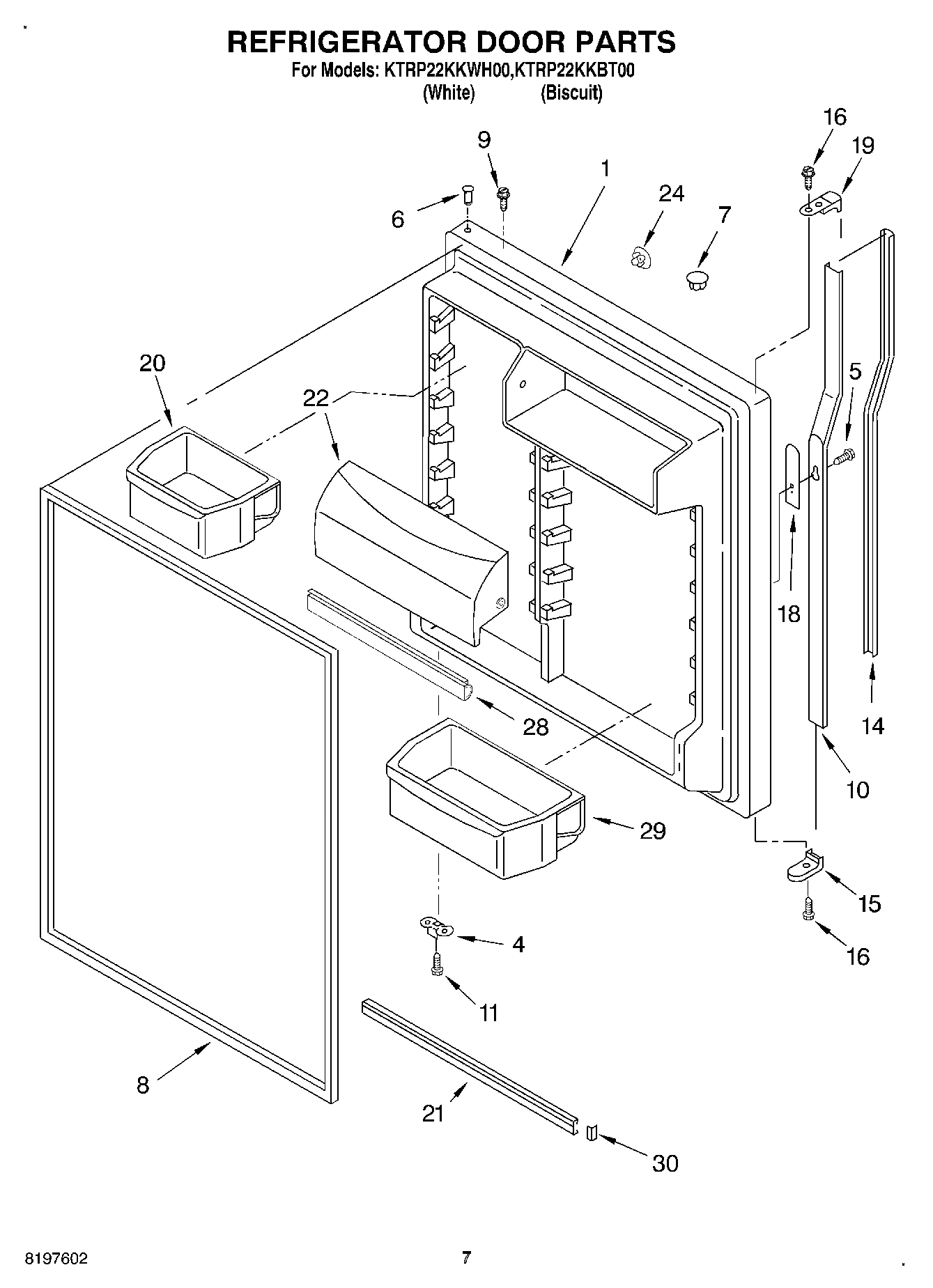 04 - REFRIGERATOR DOOR