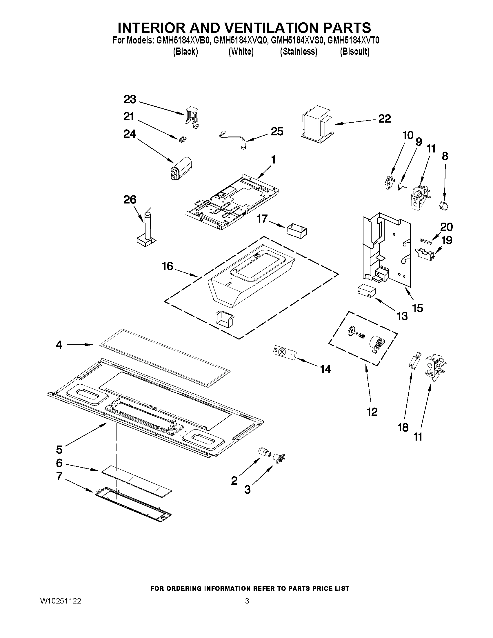 03 - INTERIOR AND VENTILATION PARTS