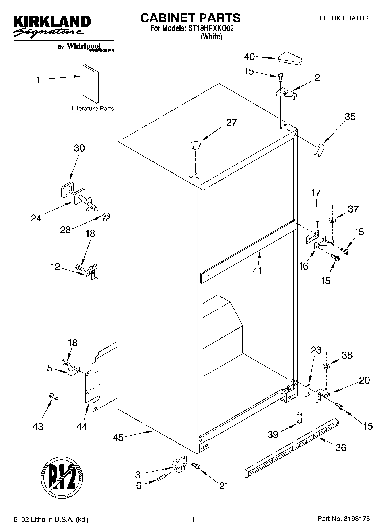 01 - CABINET, LITERATURE