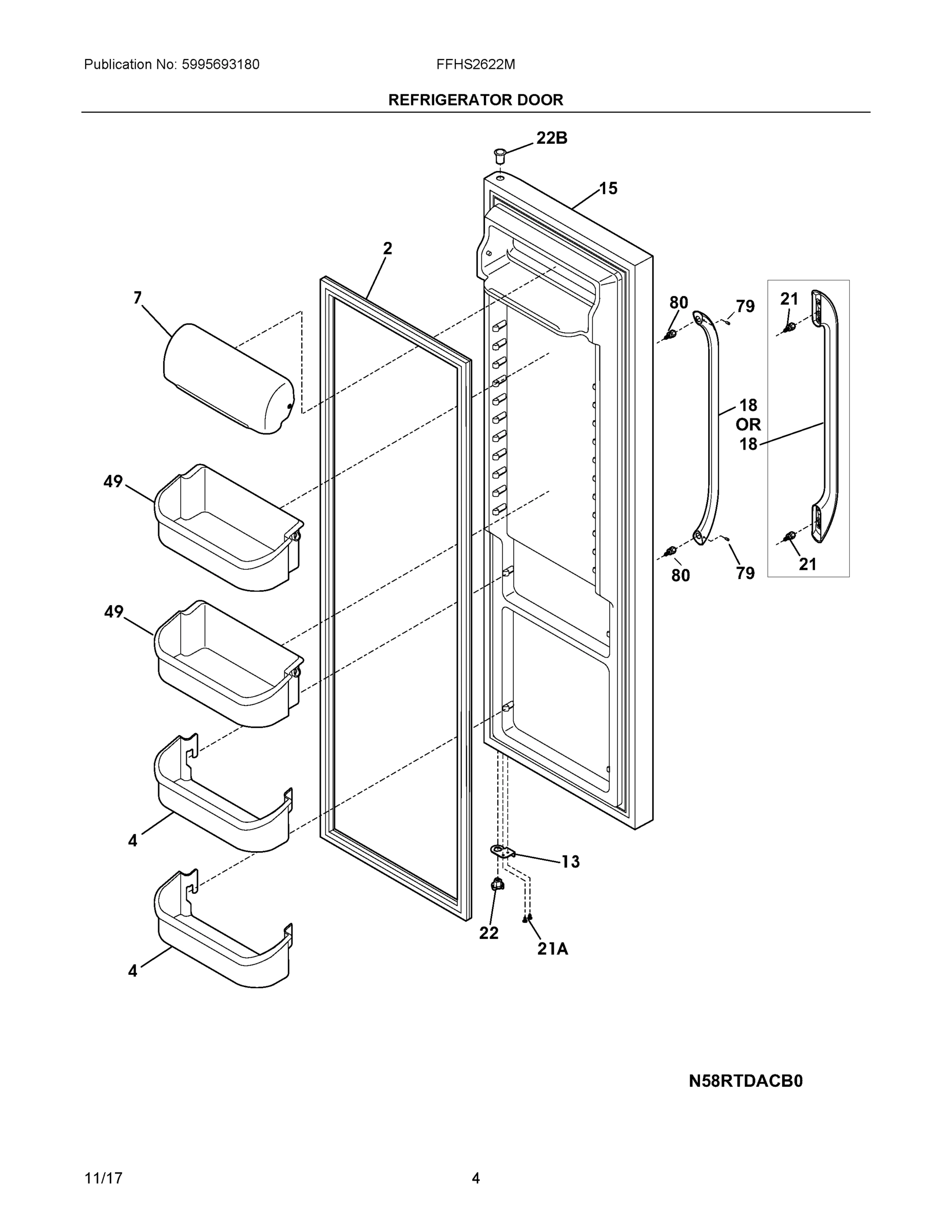 03 - REFRIGERATOR DOOR