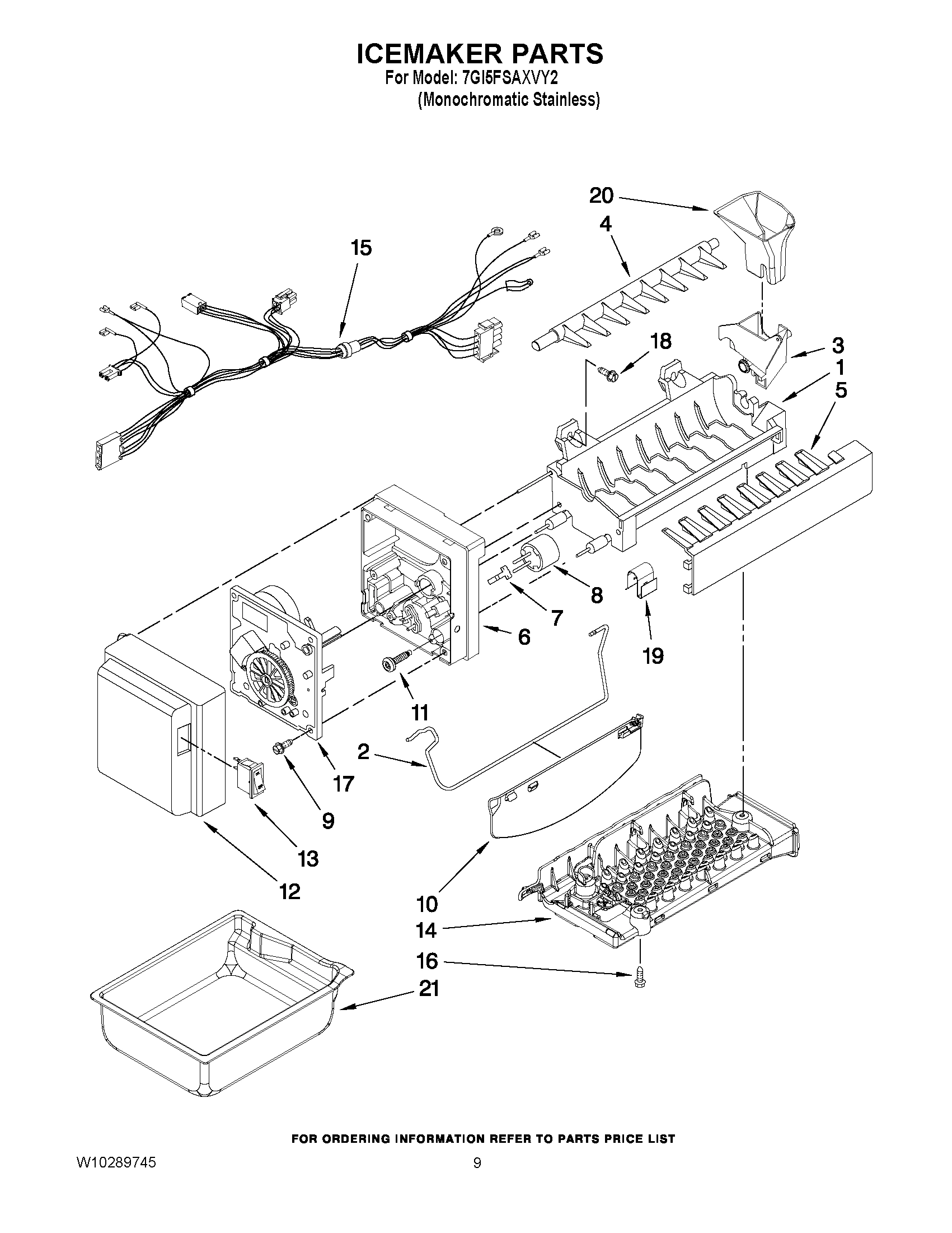 05 - ICEMAKER PARTS